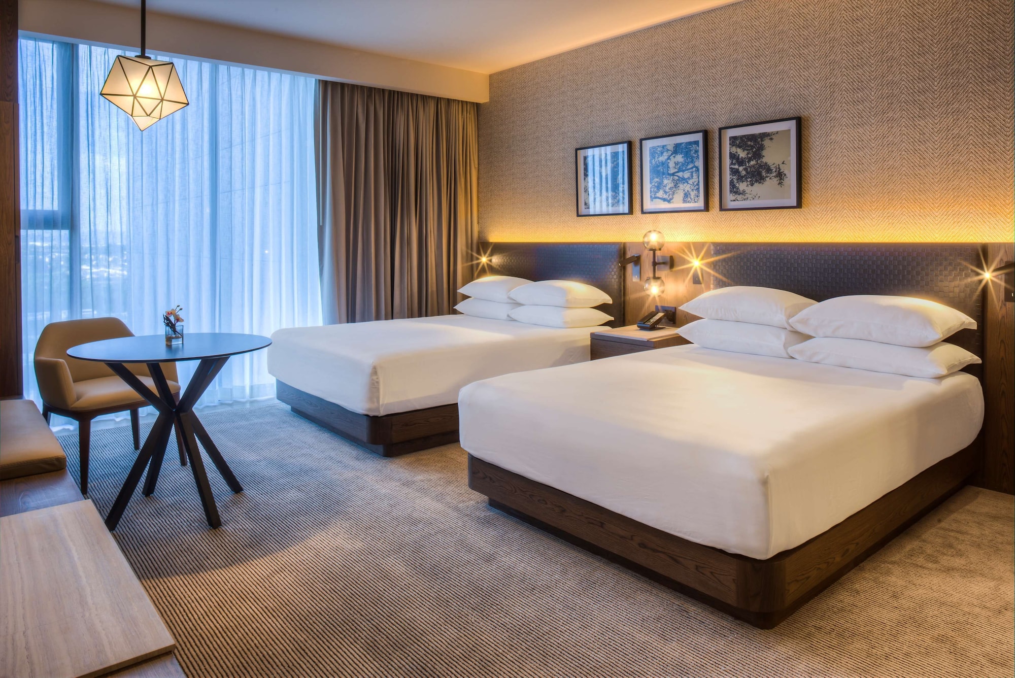 غرفة بسريرين كوين بإطلالة على المدينة، Hyatt Regency Andares Guadalajara 4/10