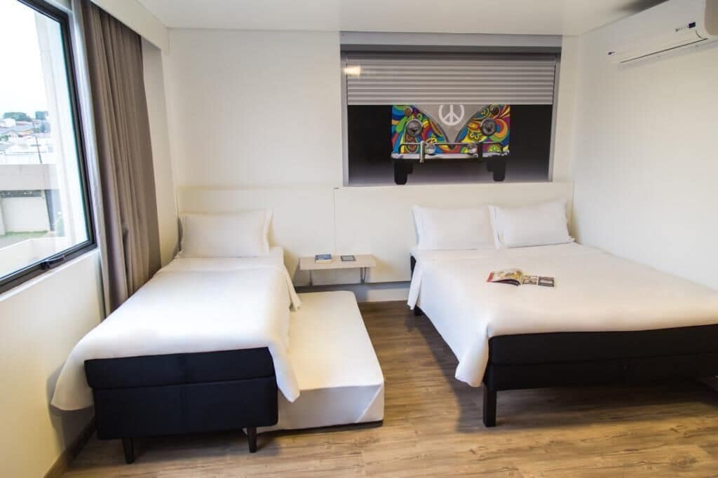 Family, 1 Queen and 1 Single Bed, Murphy Bed