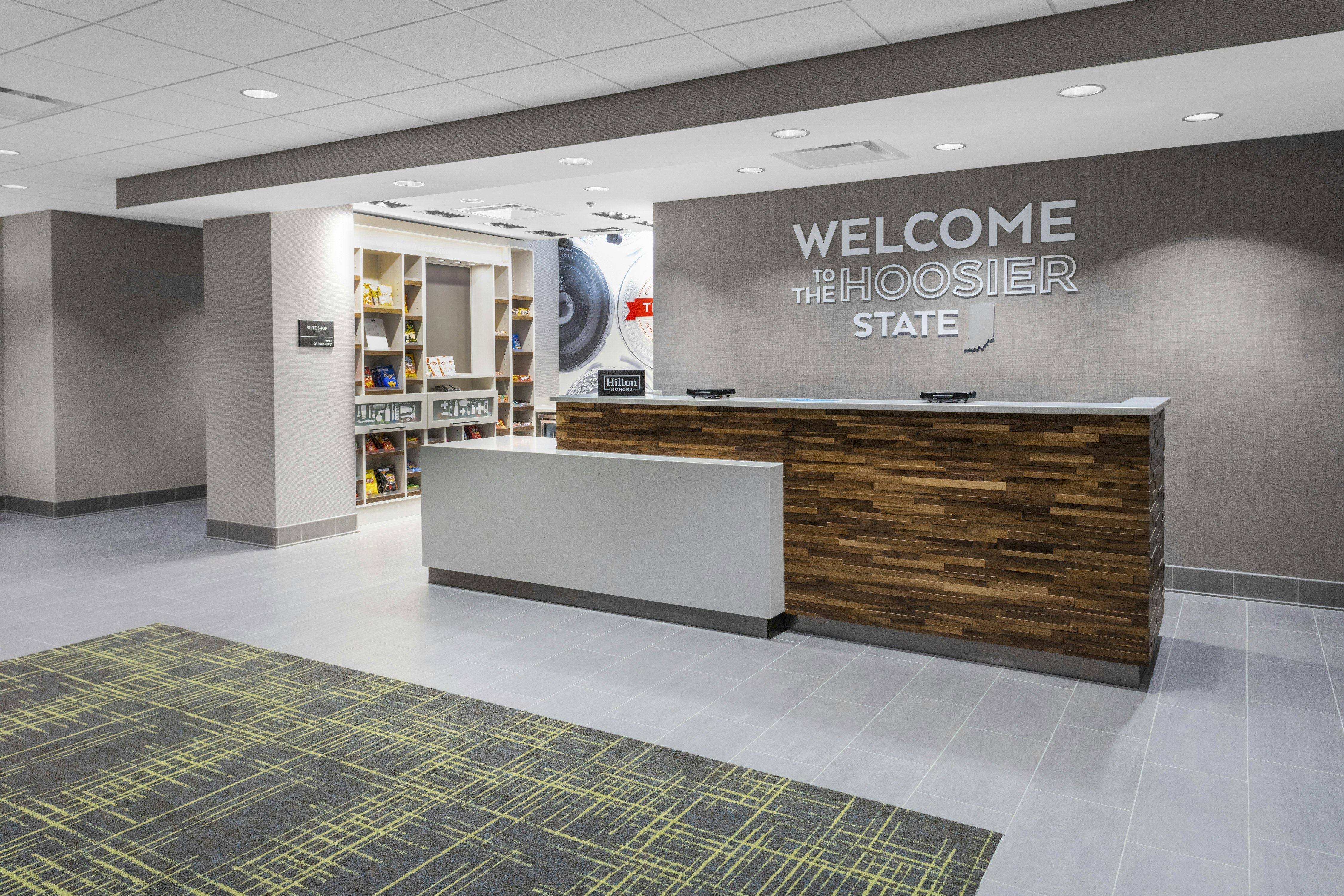 Lobby at HAMPTON INN SUITES AVON INDIANAPOLIS IN, AVON - IN