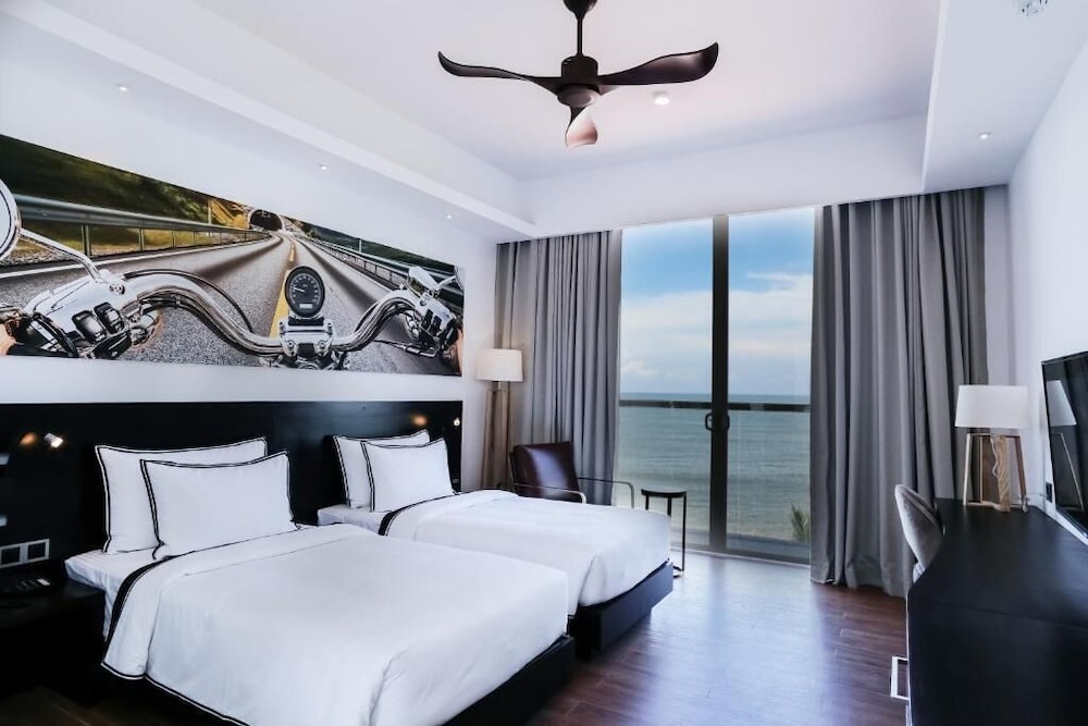 Super, Deluxe, Twin Beds, Sea View
