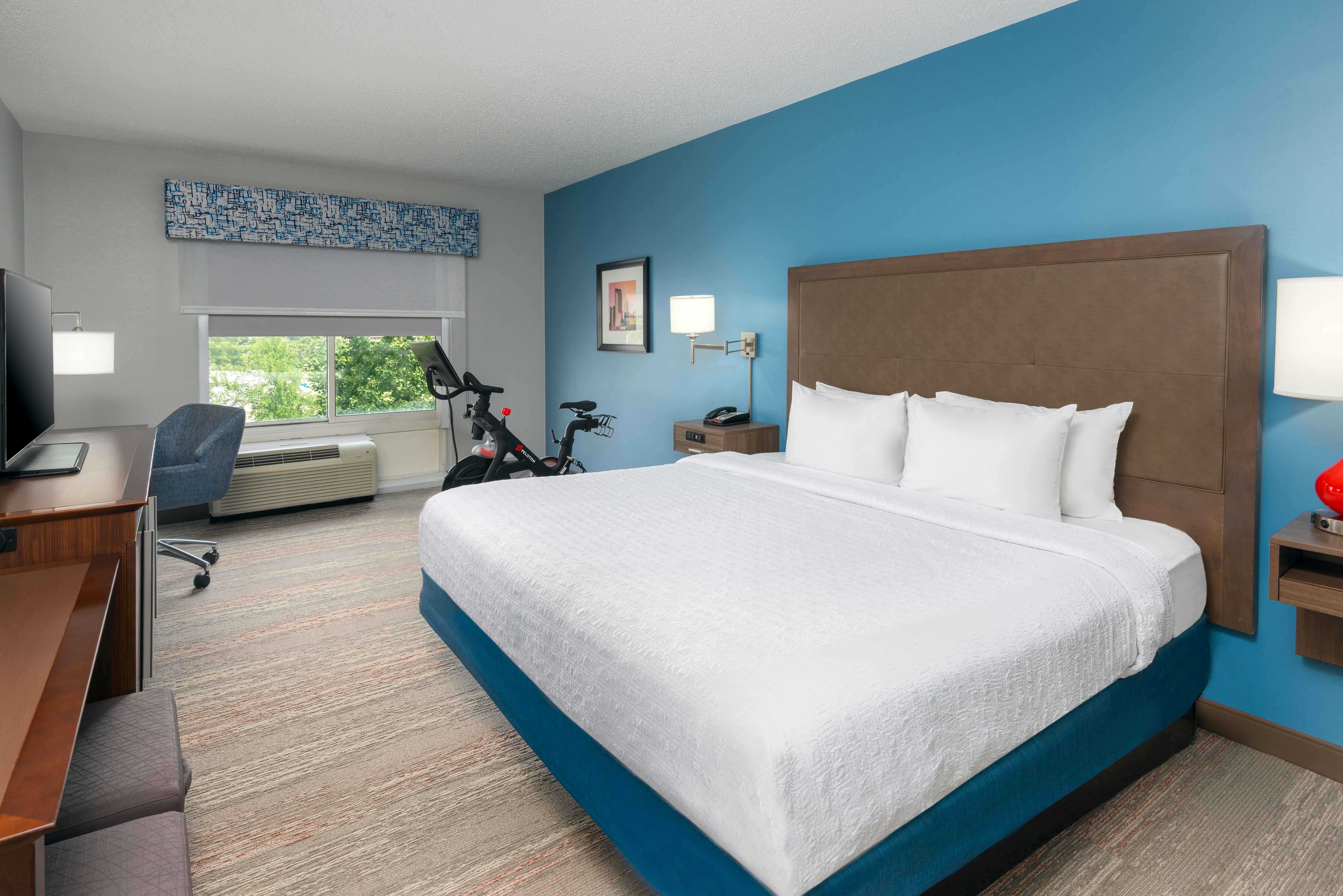 ROOM, KING BED, PELOTON, ACCESSIBLE