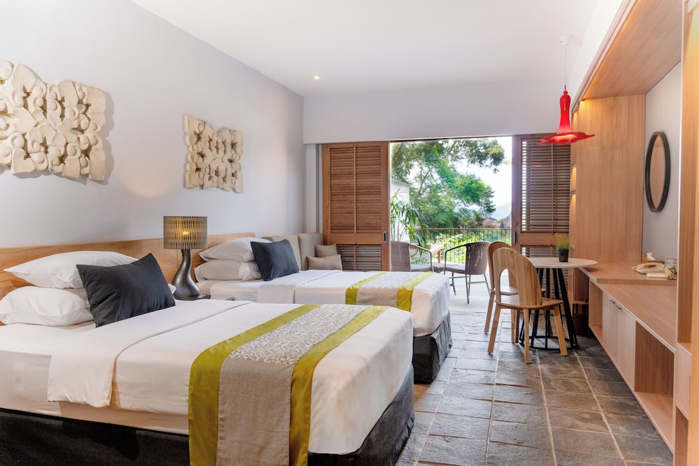 Valley, Deluxe, Twin Beds, Terrace