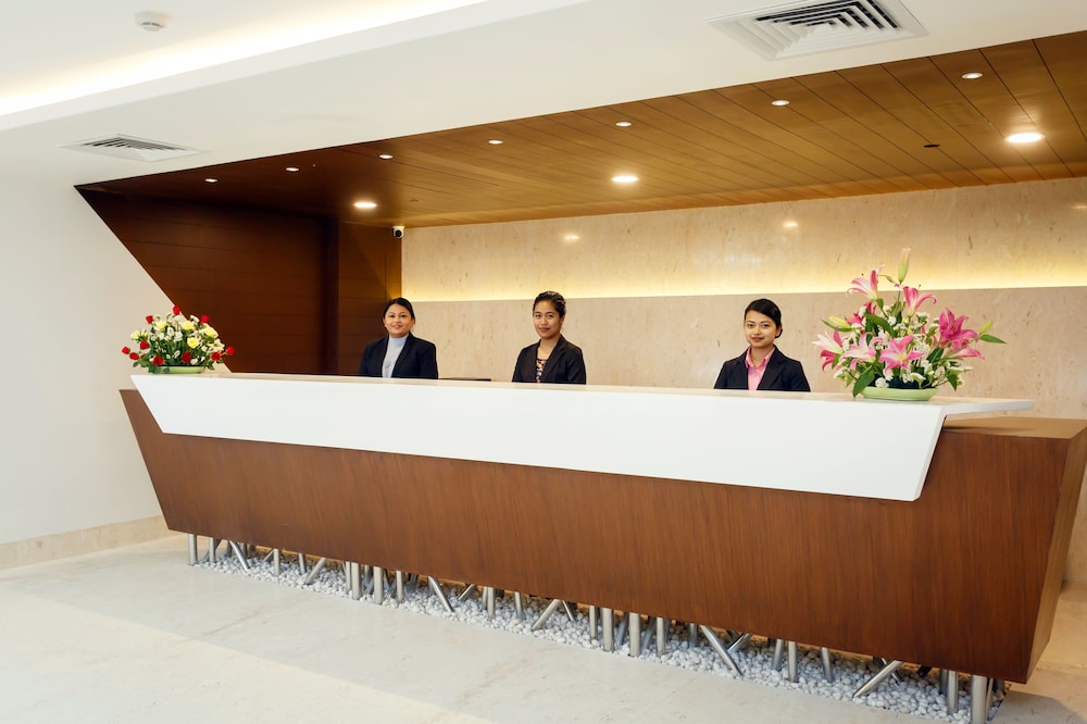 Lobby at Hotel Crowne Imperial, KATHMANDU