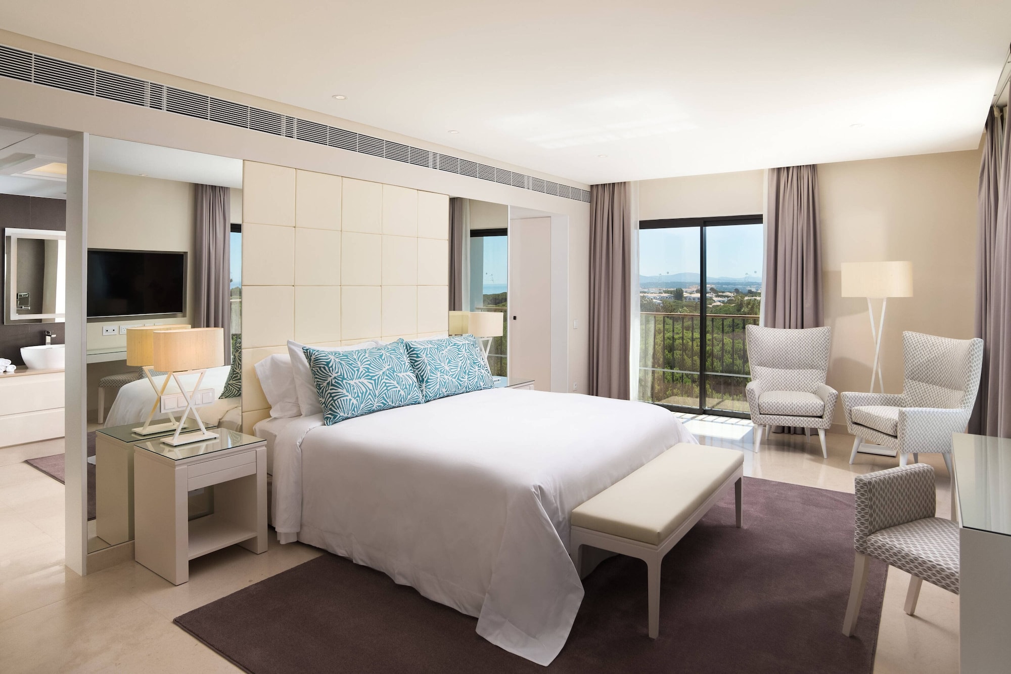 2 Bedrooms, Presidential, Suite, 2 Double Beds, Resort View, Balcony