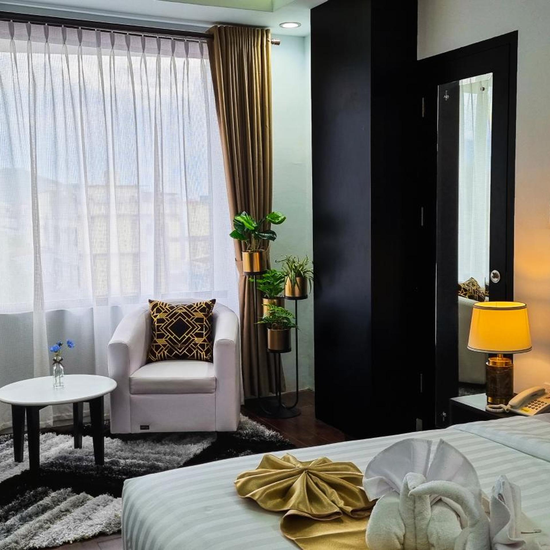 غرفة بسرير مزدوج أو سريرين منفصلين، Hotel Rasamala 8/10