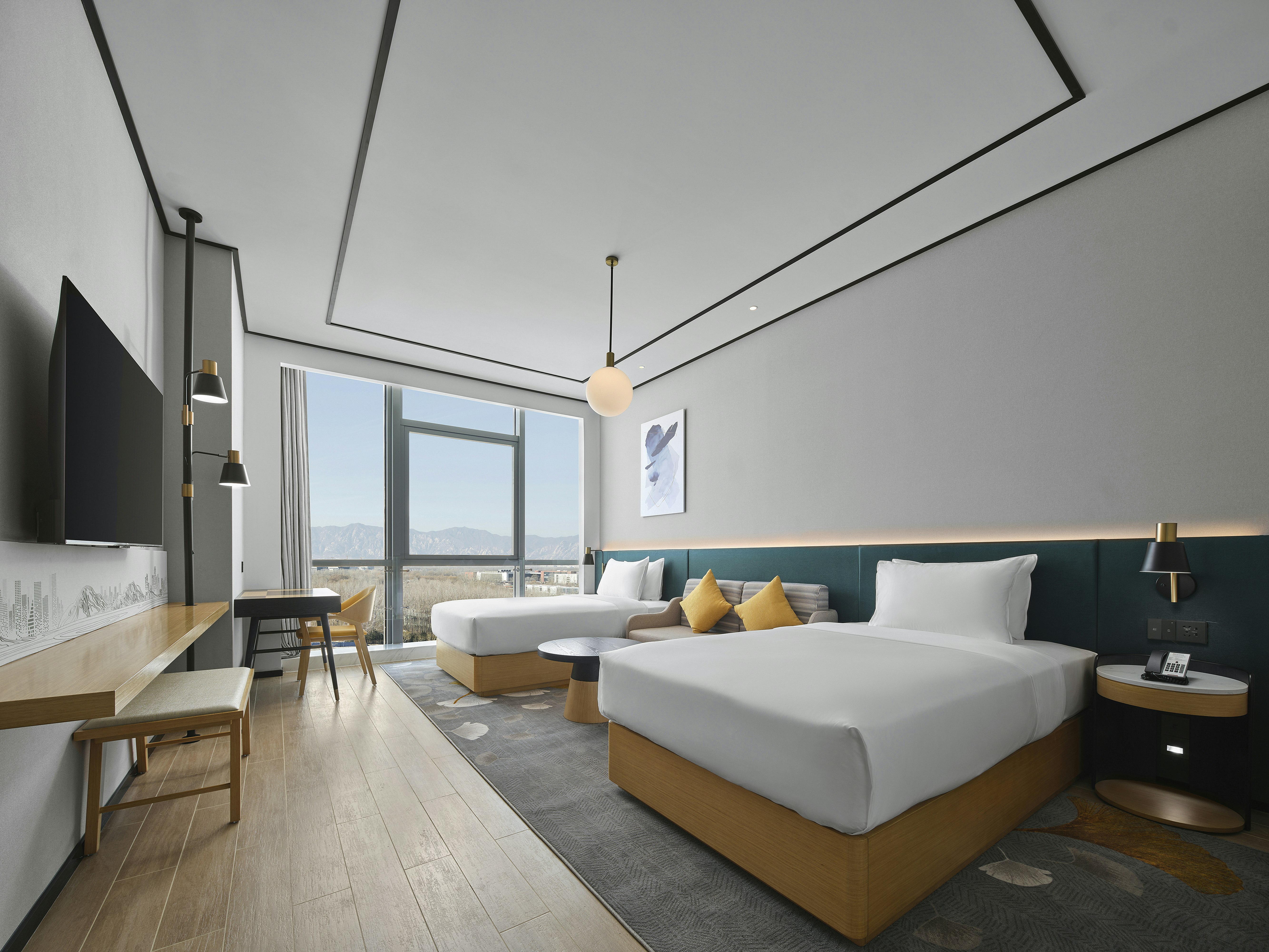 GUEST ROOM, TWIN BEDS