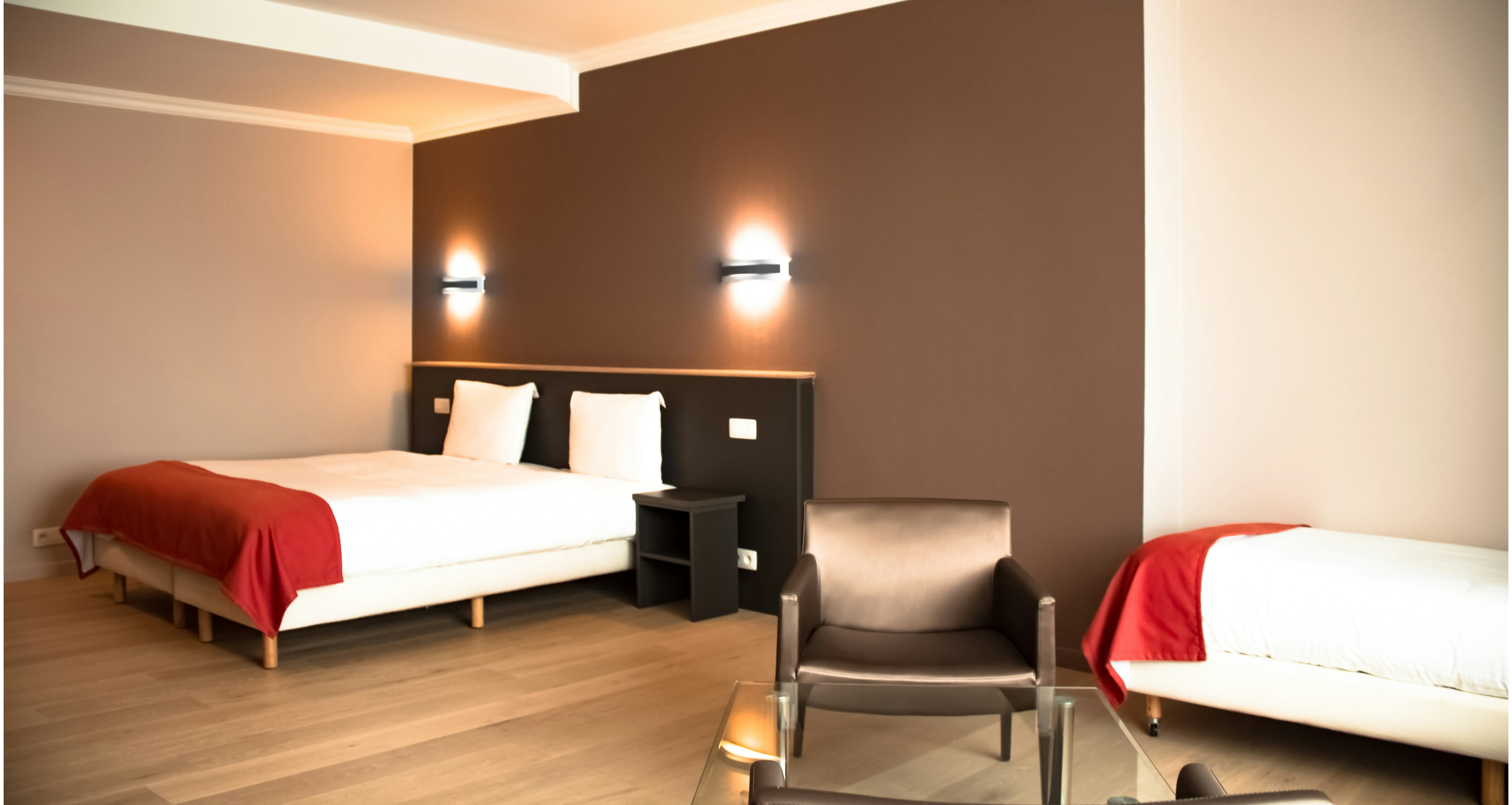 غرفة ثلاثية، Hotel Taormina Brussels Airport 2/4