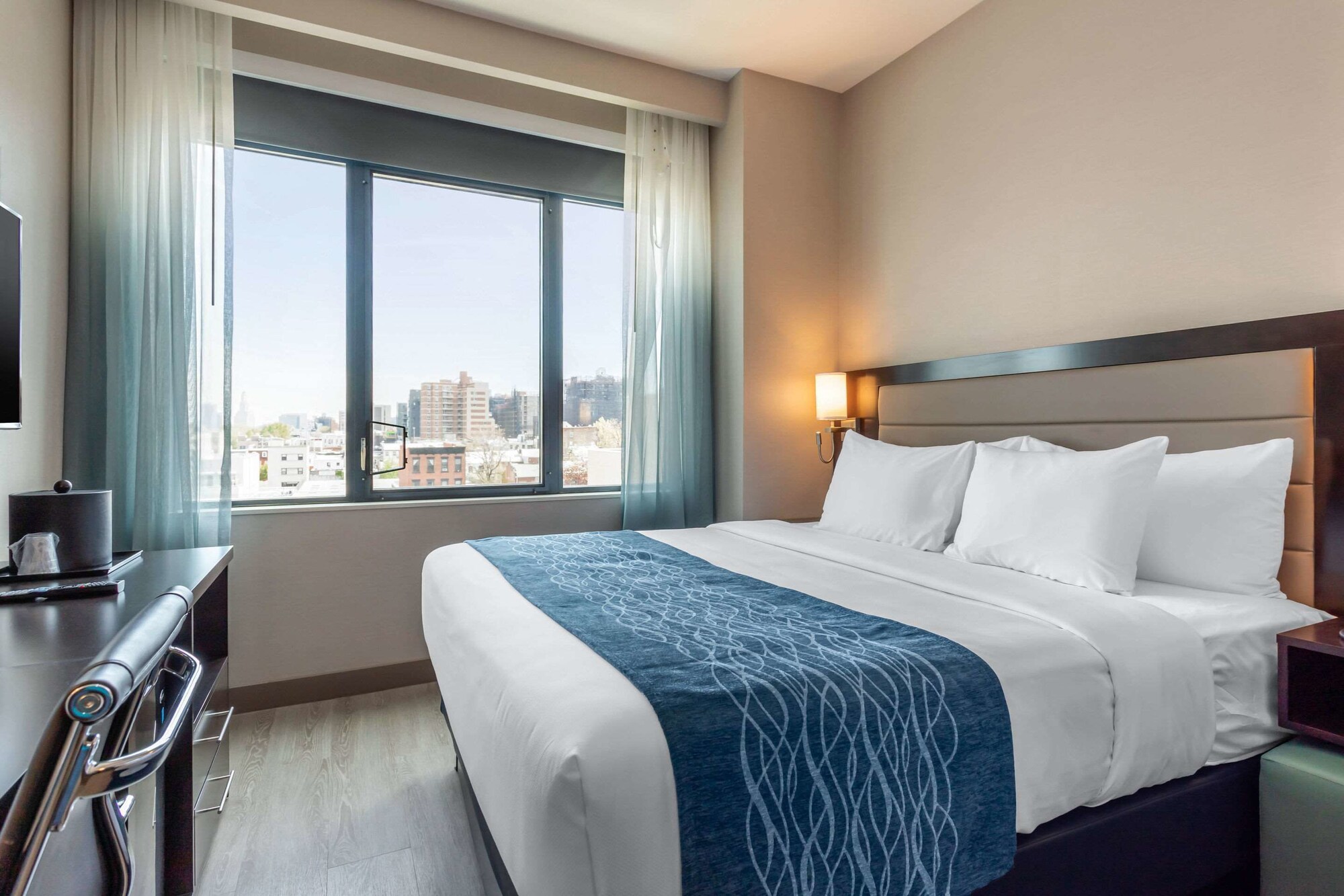 غرفة قياسية بسرير كينج، Comfort Inn Prospect Park-Brooklyn 4/10
