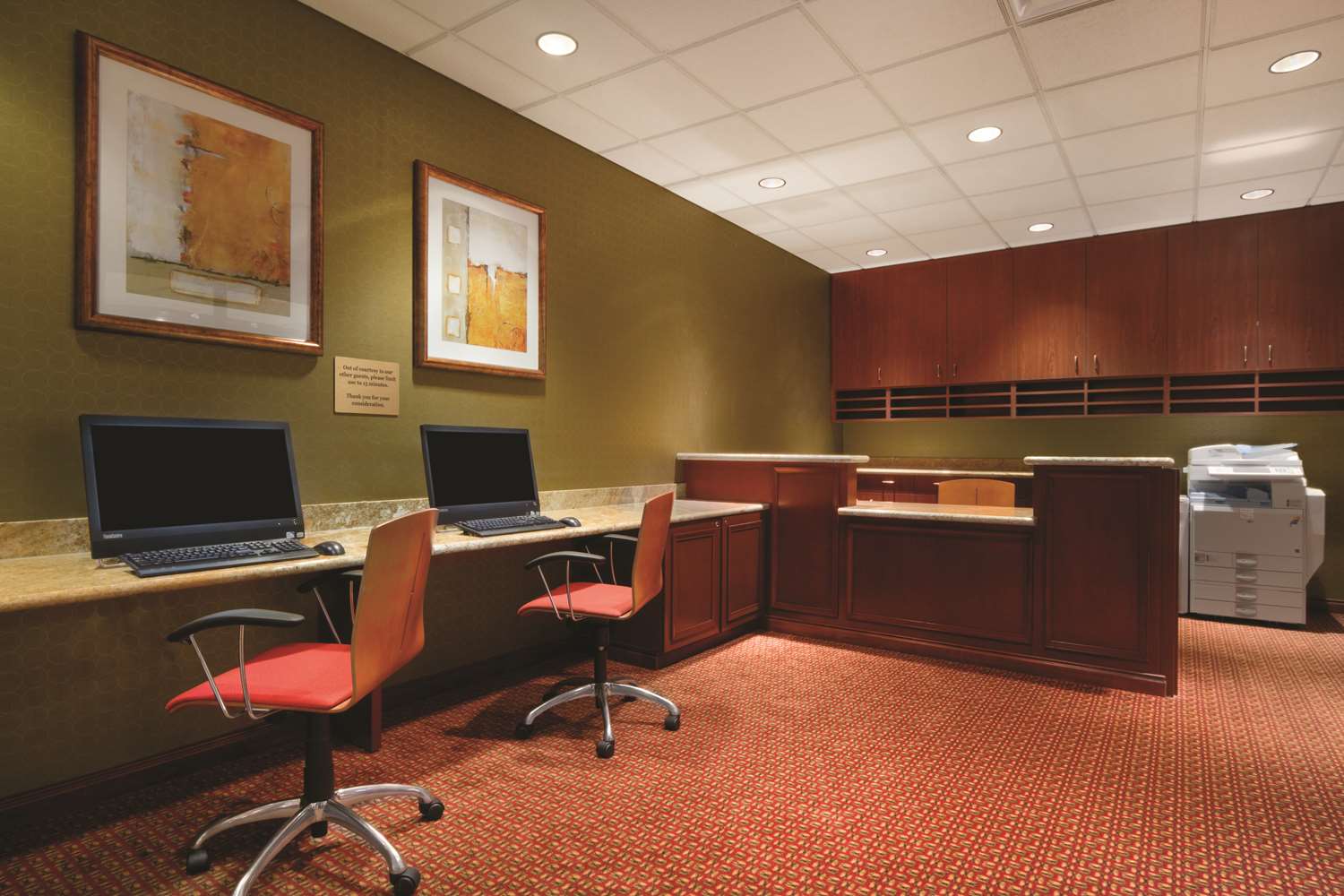 work area