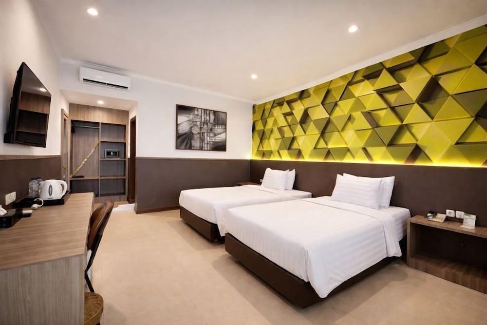 كوخ بسريرين منفصلين، LOMBOK GARDEN HOTEL 3/6