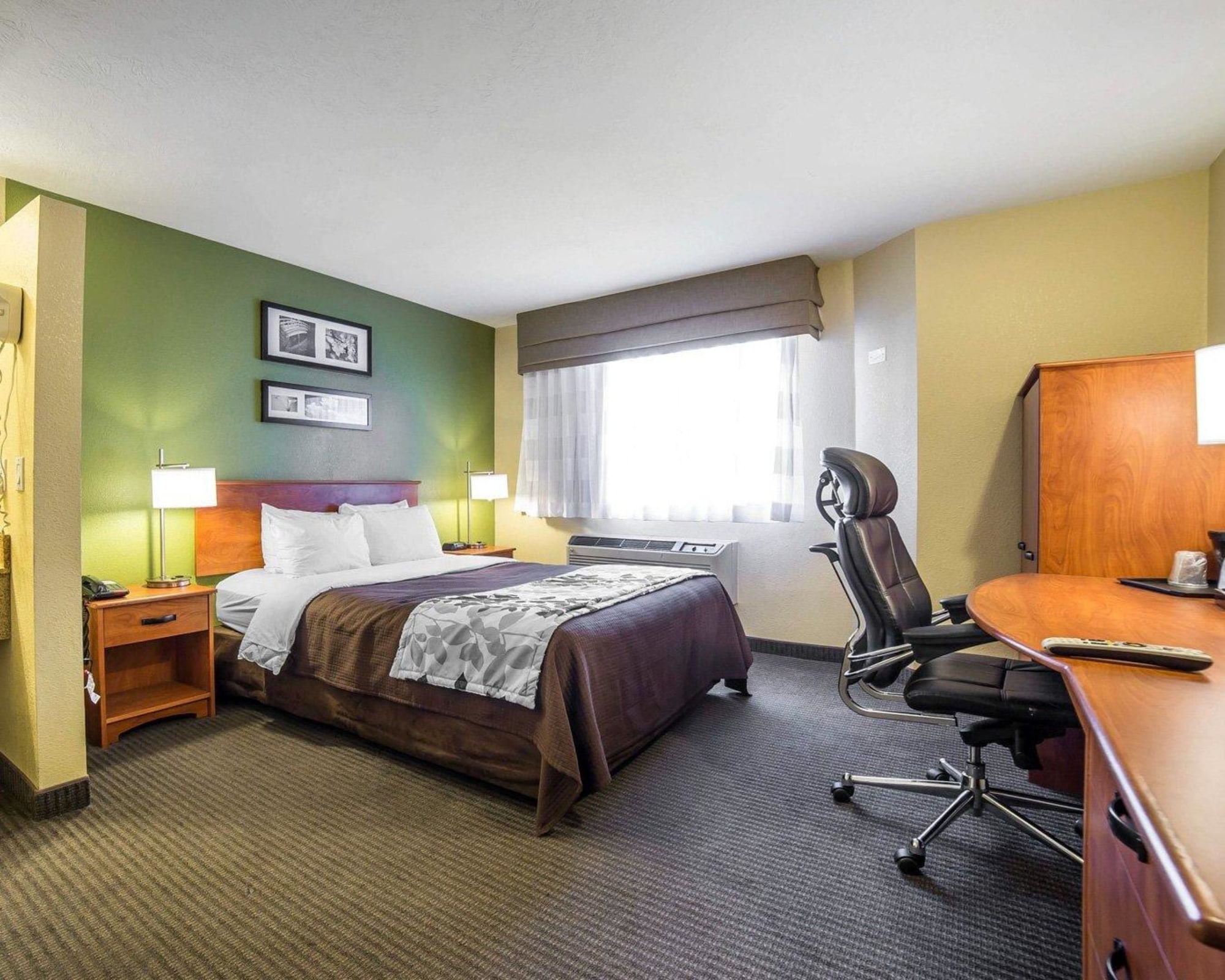غرفة بسرير كوين لذوي الإعاقة، Sleep Inn West Valley City - Salt Lake City South 3/5