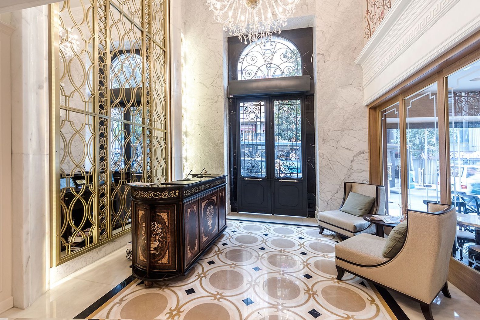 Lobby at Arcade Hotel, ISTANBUL