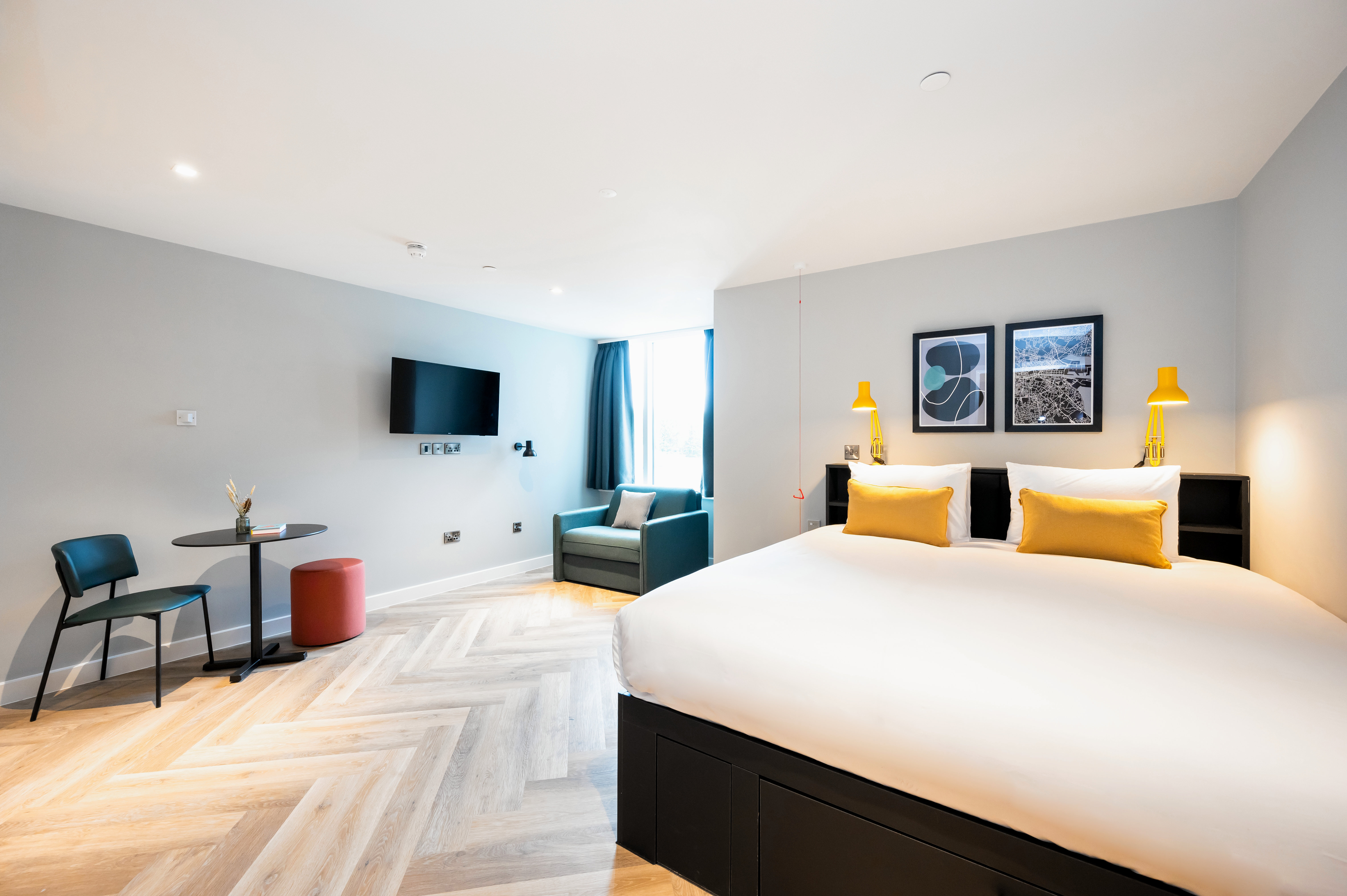 Studio, Double Bed, Sofa, Accessible, Staycity Aparthotels Dublin City Centre 2/10
