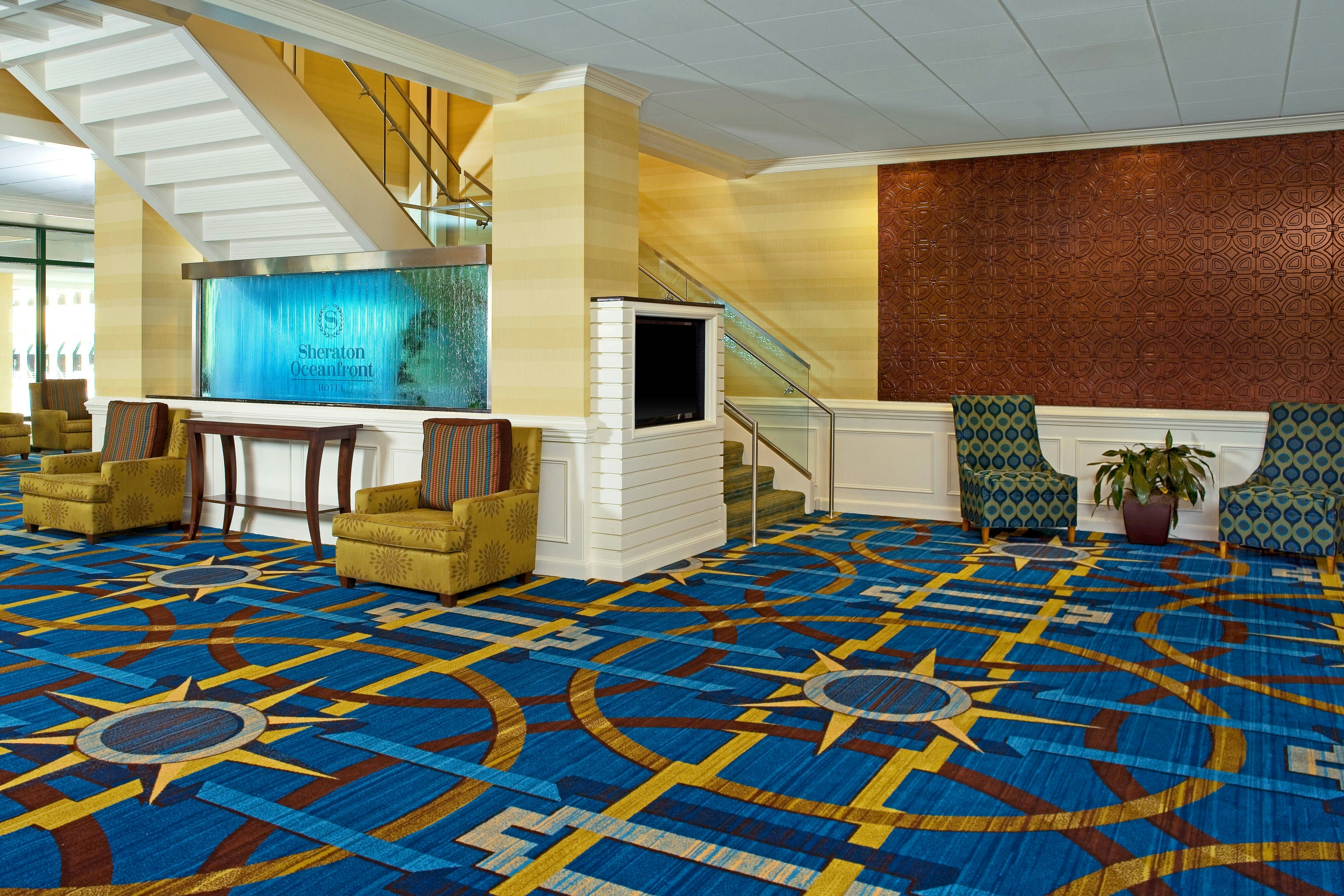 Lobby at Sheraton Virginia Beach Oceanfront Hotel, VIRGINIA BEACH - VA