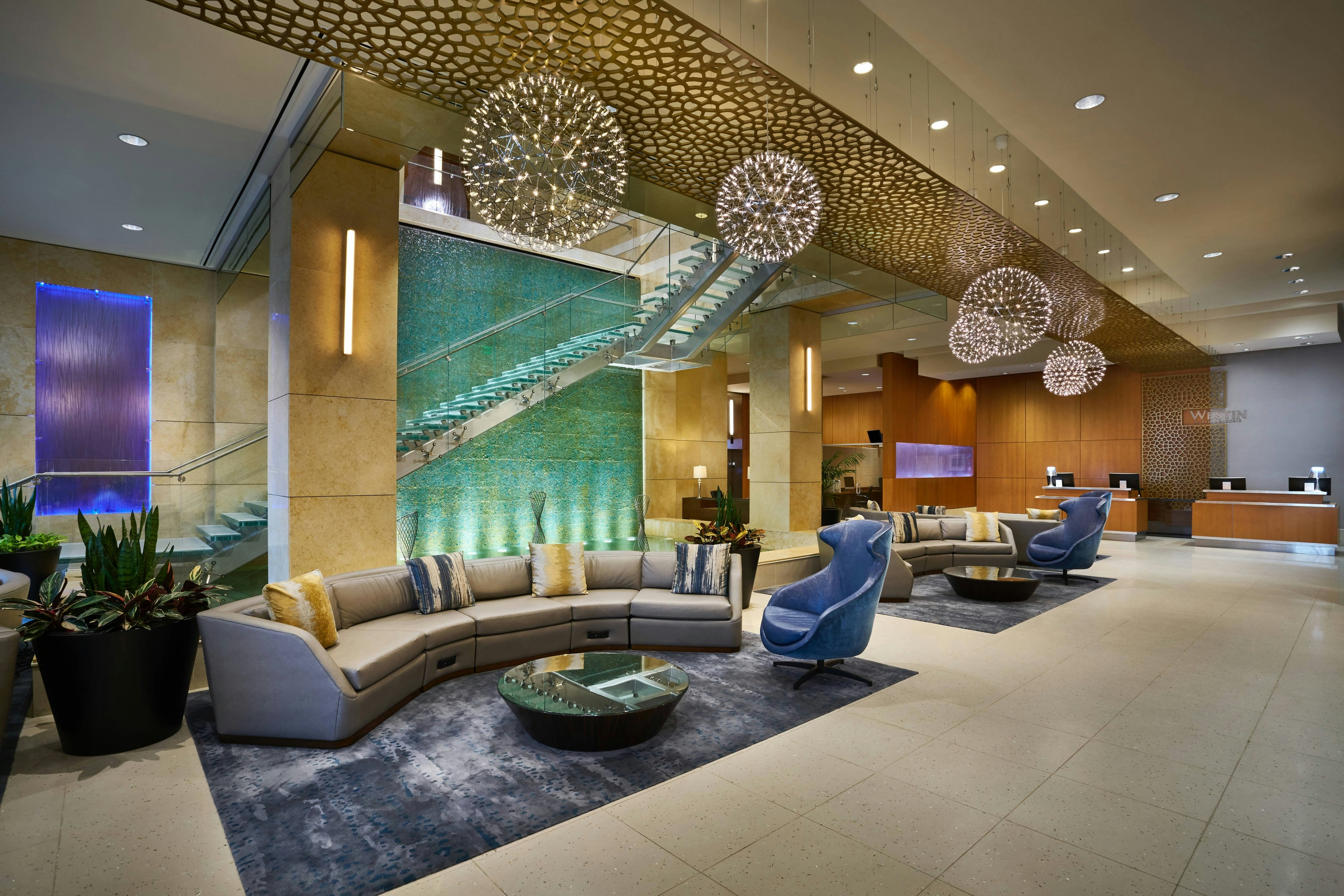 Lobby at The Westin Virginia Beach Town Center, VIRGINIA BEACH - VA