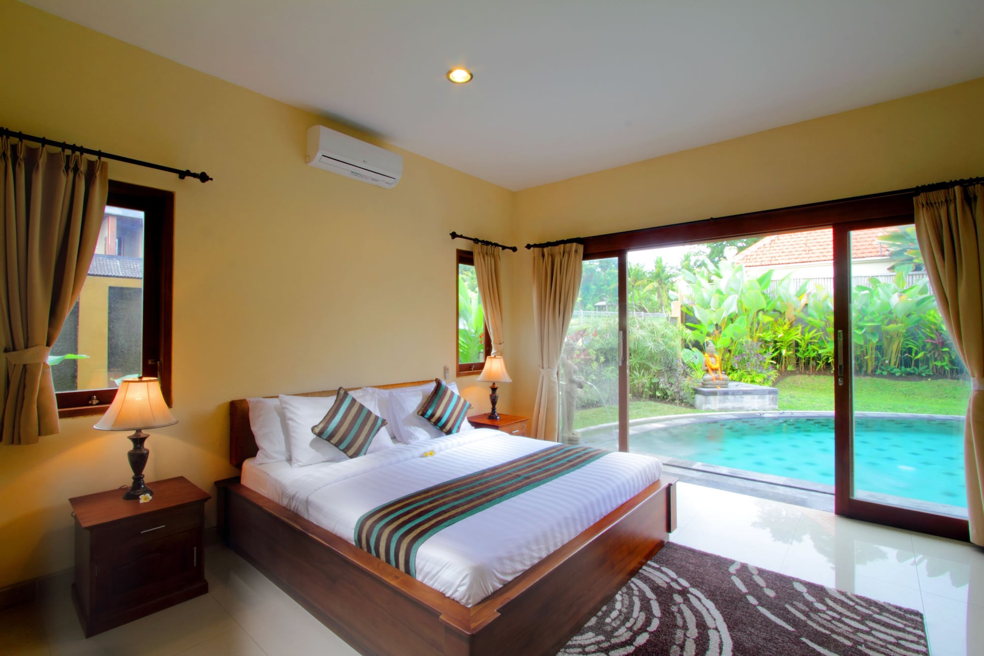 فيلا بسريرين كوين بـ3 غرف نوم بمسبح خاص، Kadiga Villas Ubud by GenuineHost 3/9