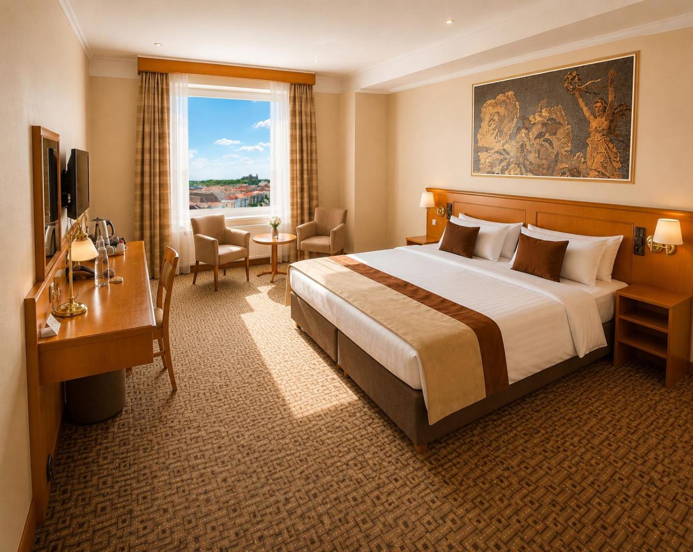 Standard, Single, Grand Hotel International 4/5