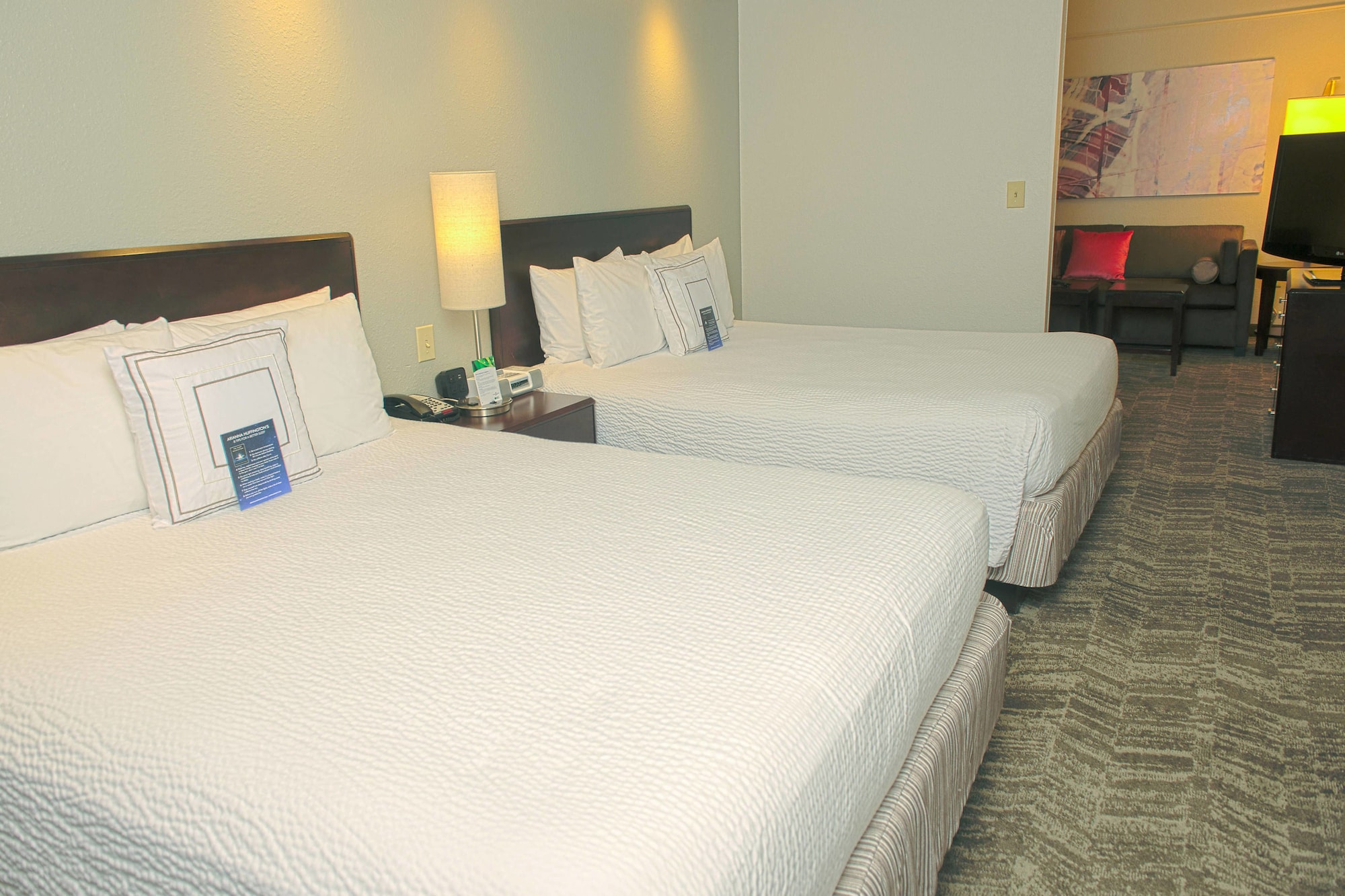 جناح بسريرين كوين مع أريكة لذوي الإعاقة، Springhill Suites Houston Pearland 4/9