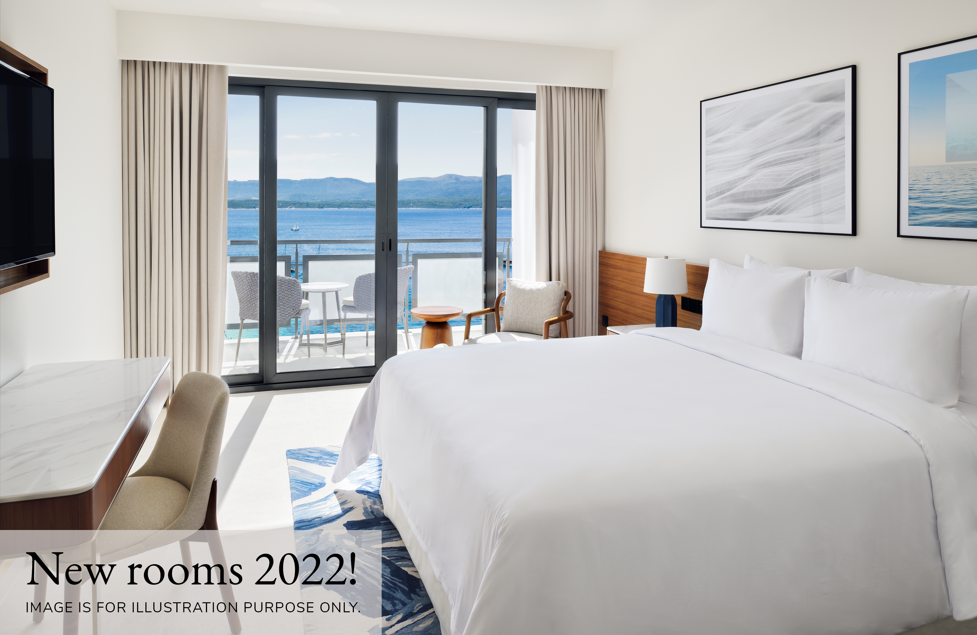 Superior, Double Bed, Sea Side, Balcony