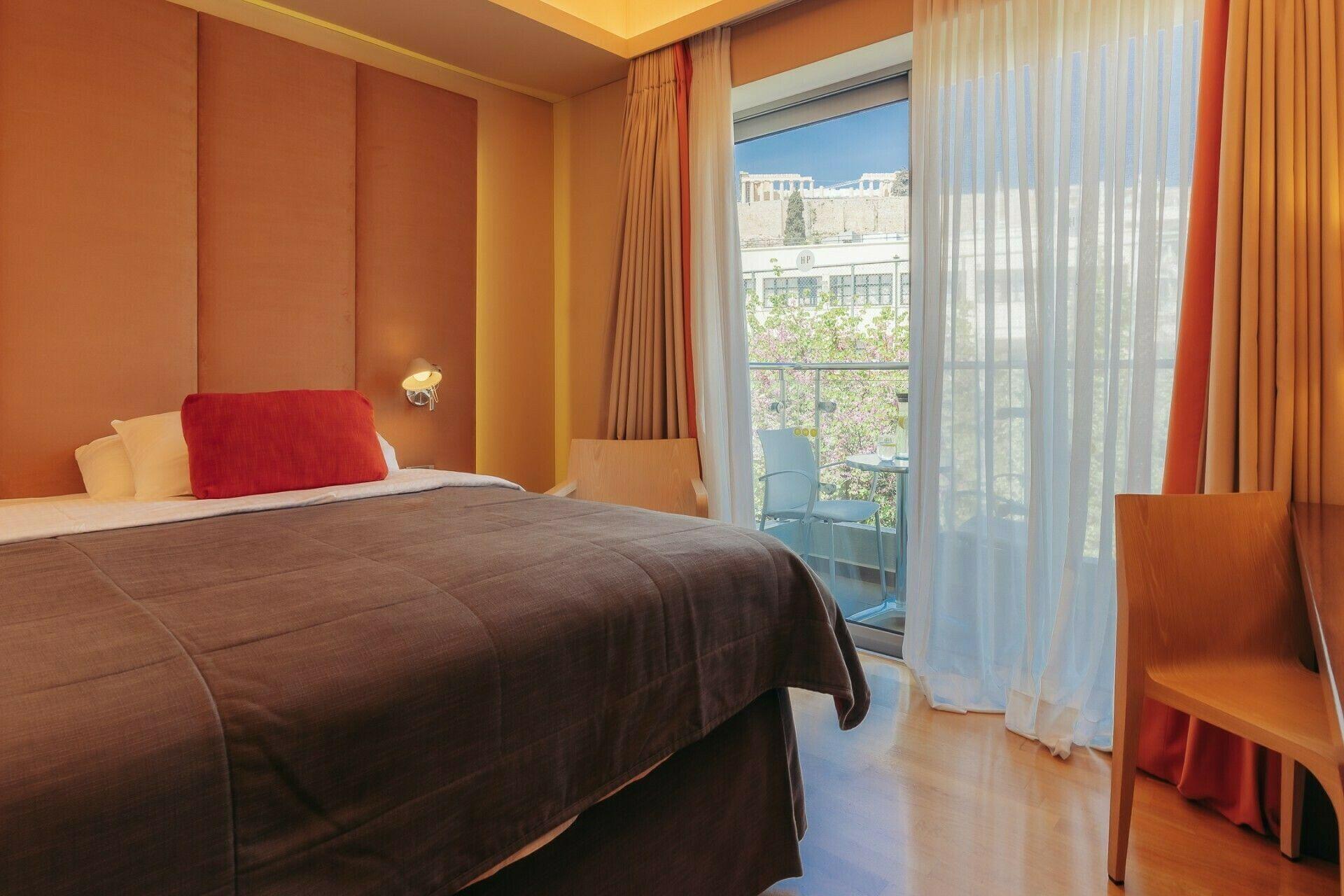 Superior, Double Bed, Acropolis View