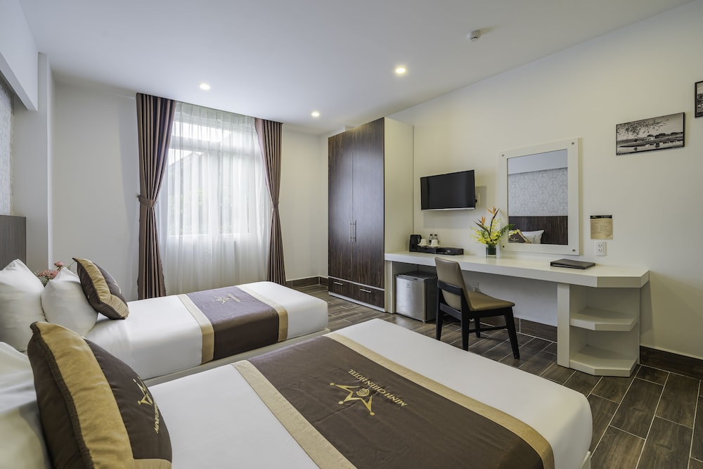 غرفة بريميوم بسريرين منفصلين، Minh Chien Hotel 3/7