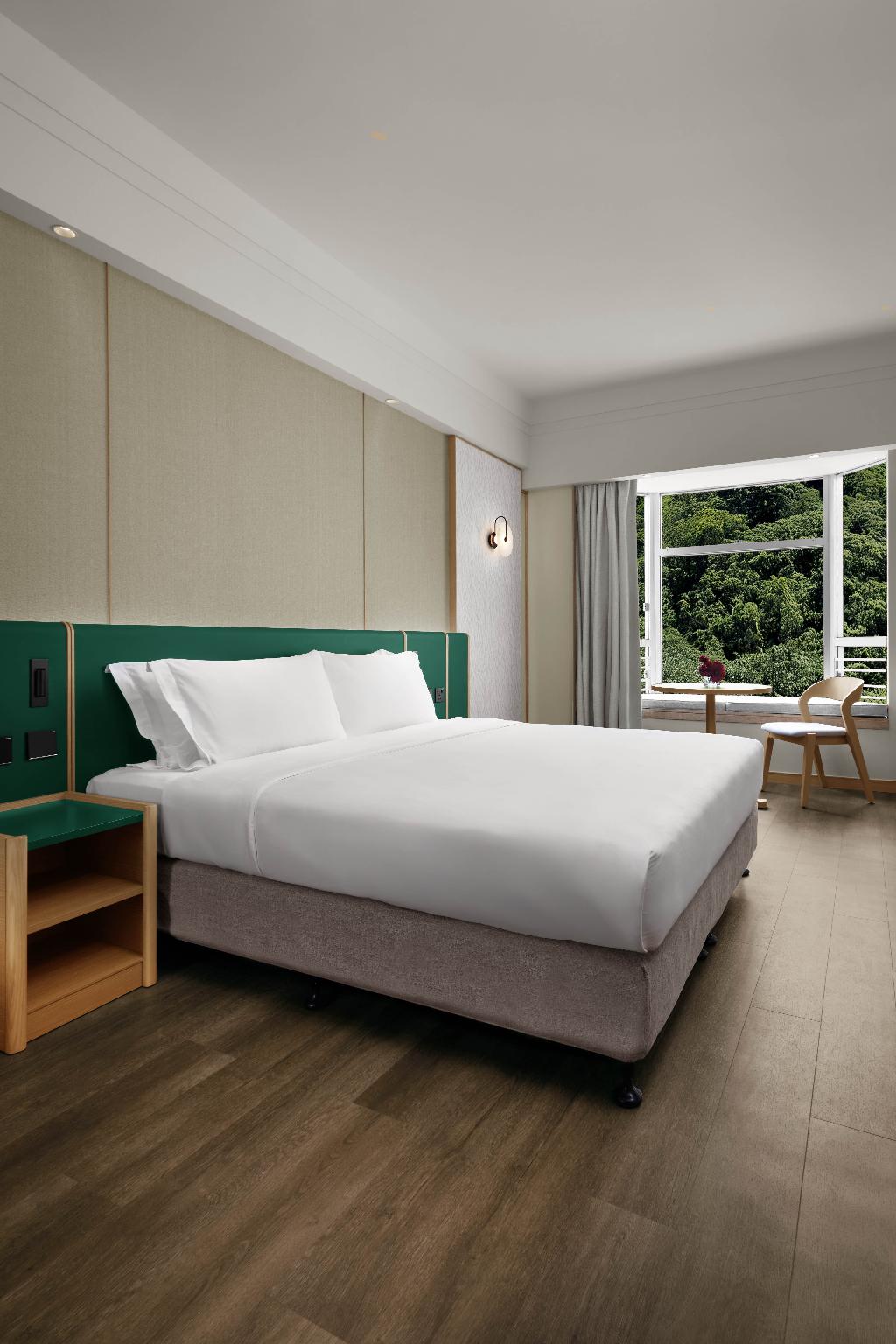 Room, Double or Twin Bed, Hill View