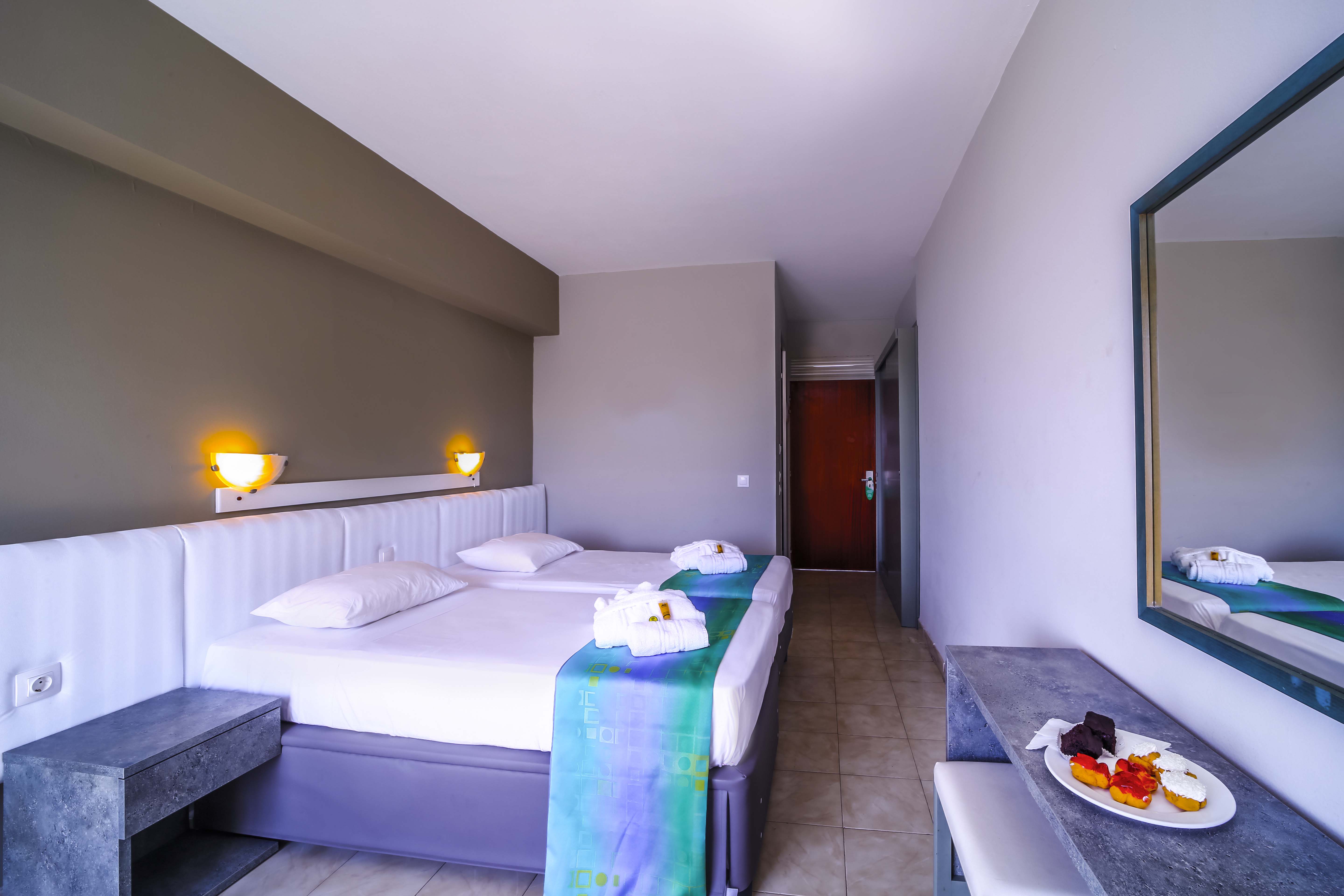 Room, Double or Twin Bed, Land View