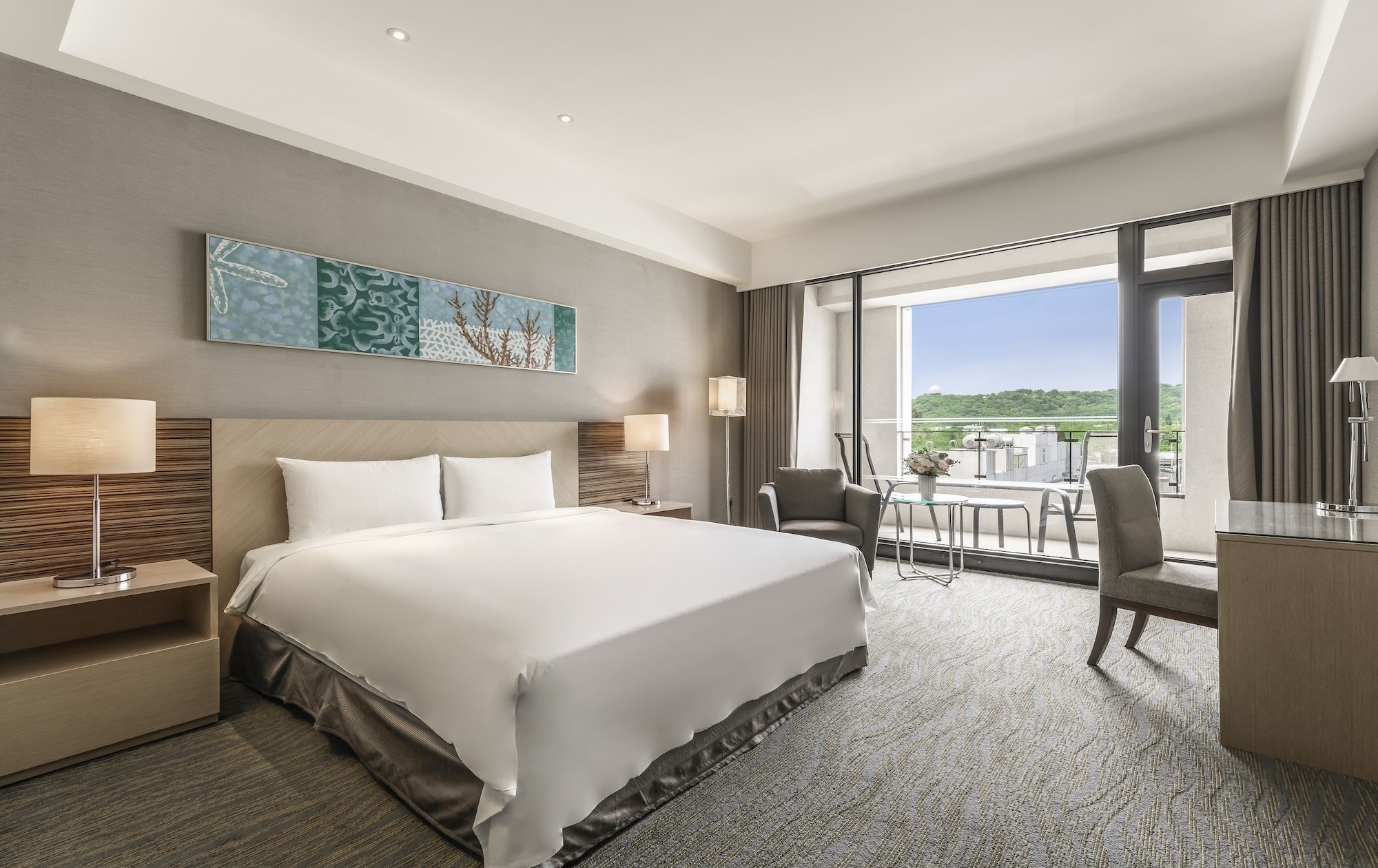غرفة ديلوكس بسرير كينج، Lakeshore Hotel Hualien 5/10