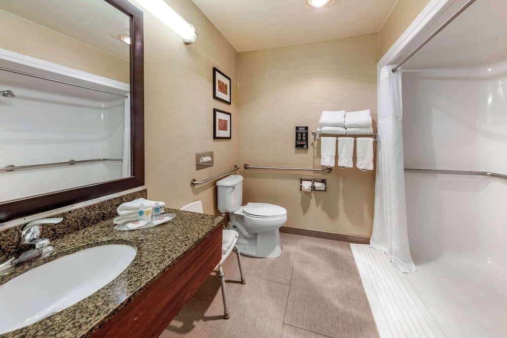 Suite, King Bed, Sofa, Accessible, Comfort Suites Near Six Flags Magic Mountain 4/8