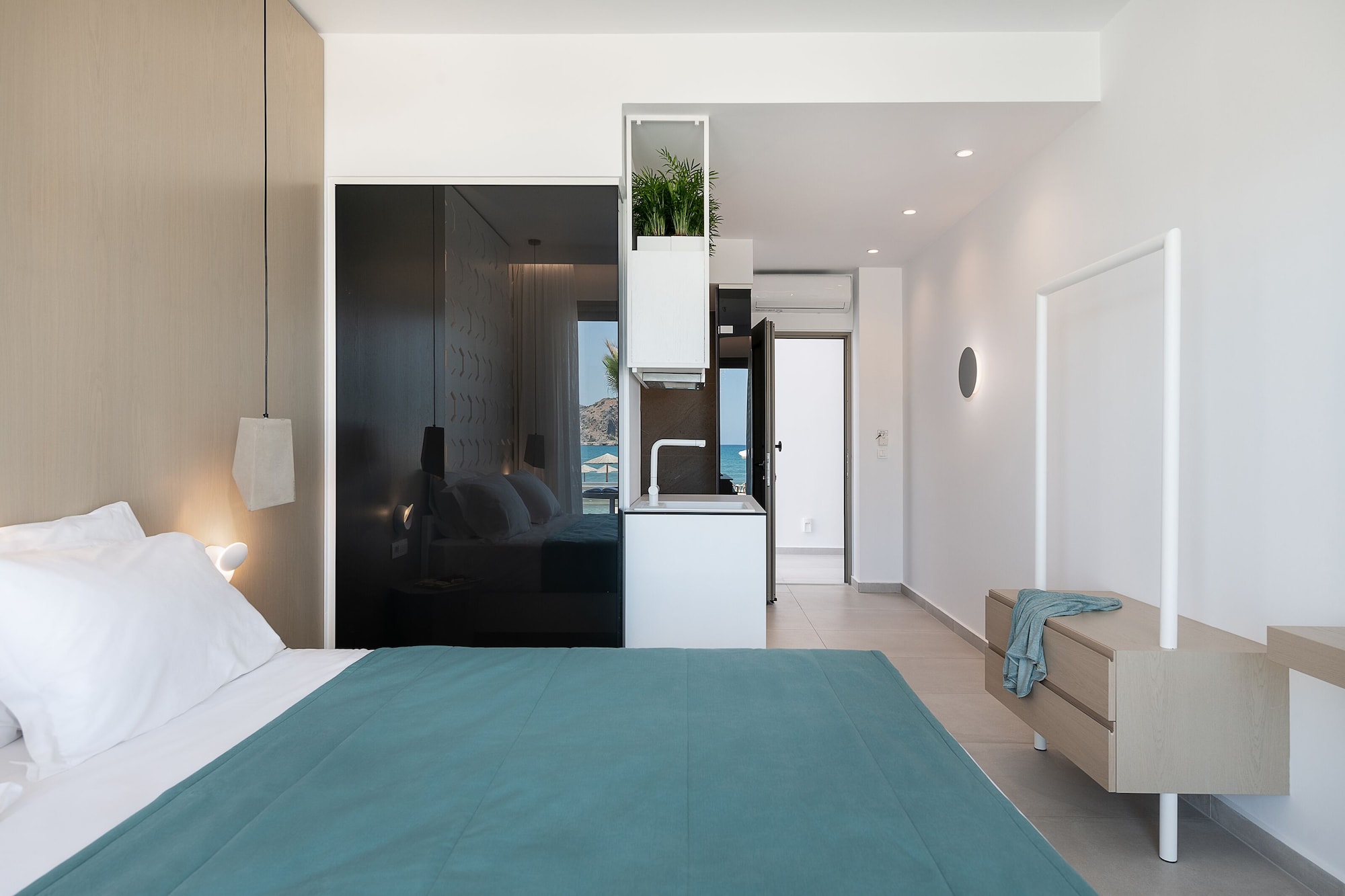 Design, Loft, 1 Queen and 1 Single Bed, Beach View, Private Pool