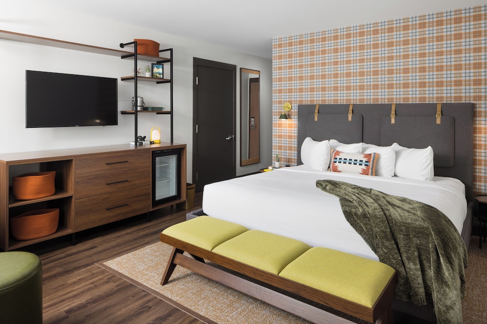 Lodge, Single, King Bed