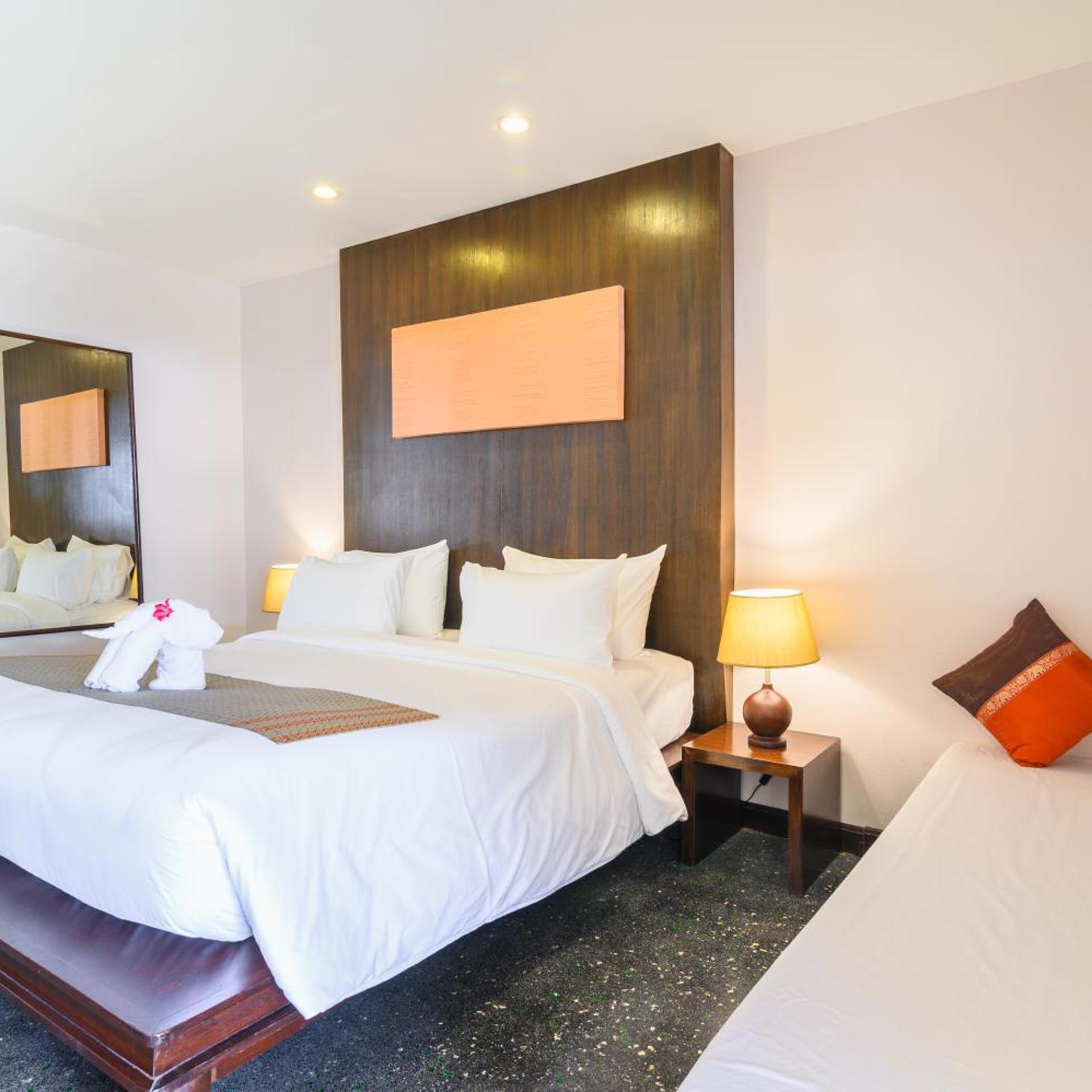 Room, Single Bed, Pool Side