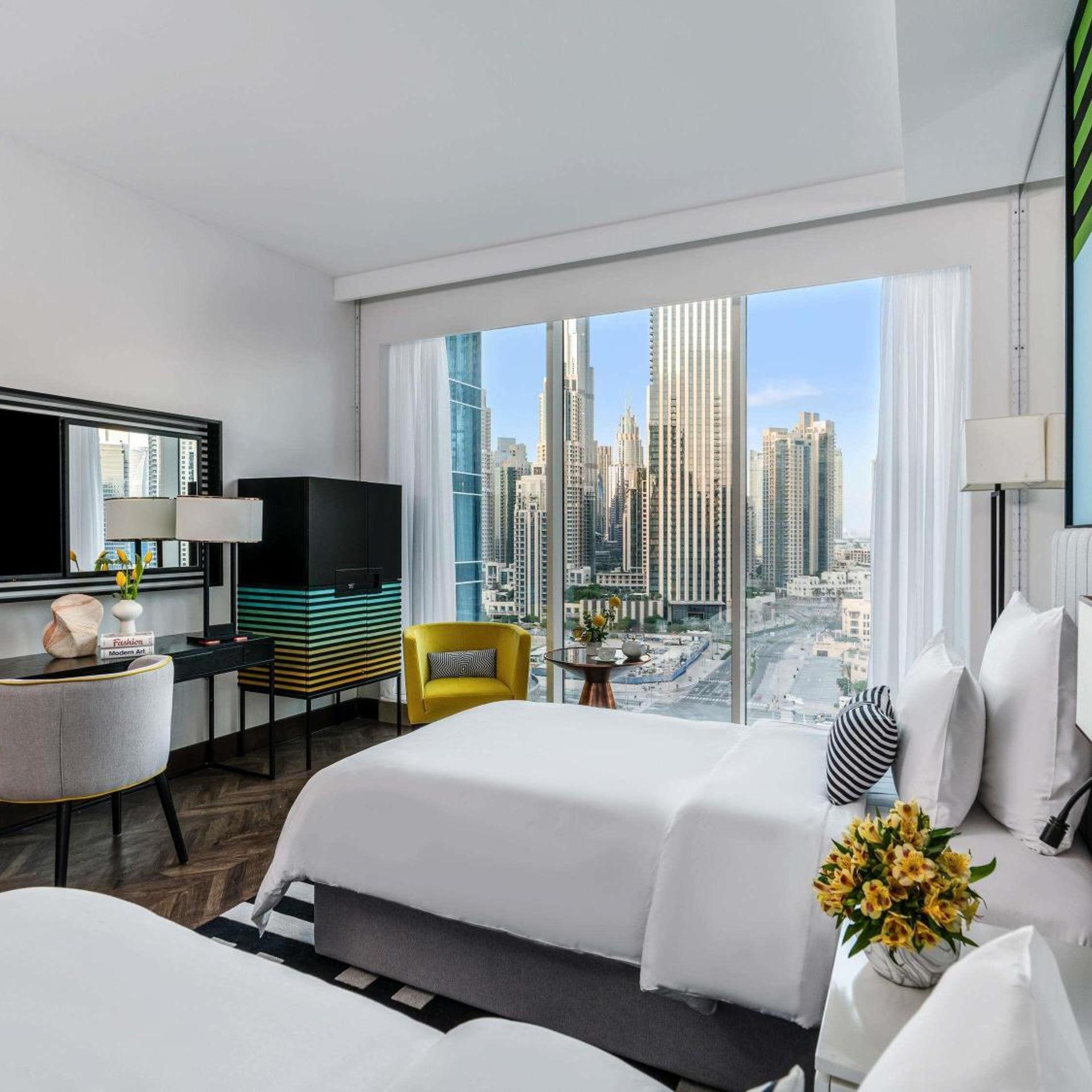 Executive, Single Bed, Burj Khalifa View