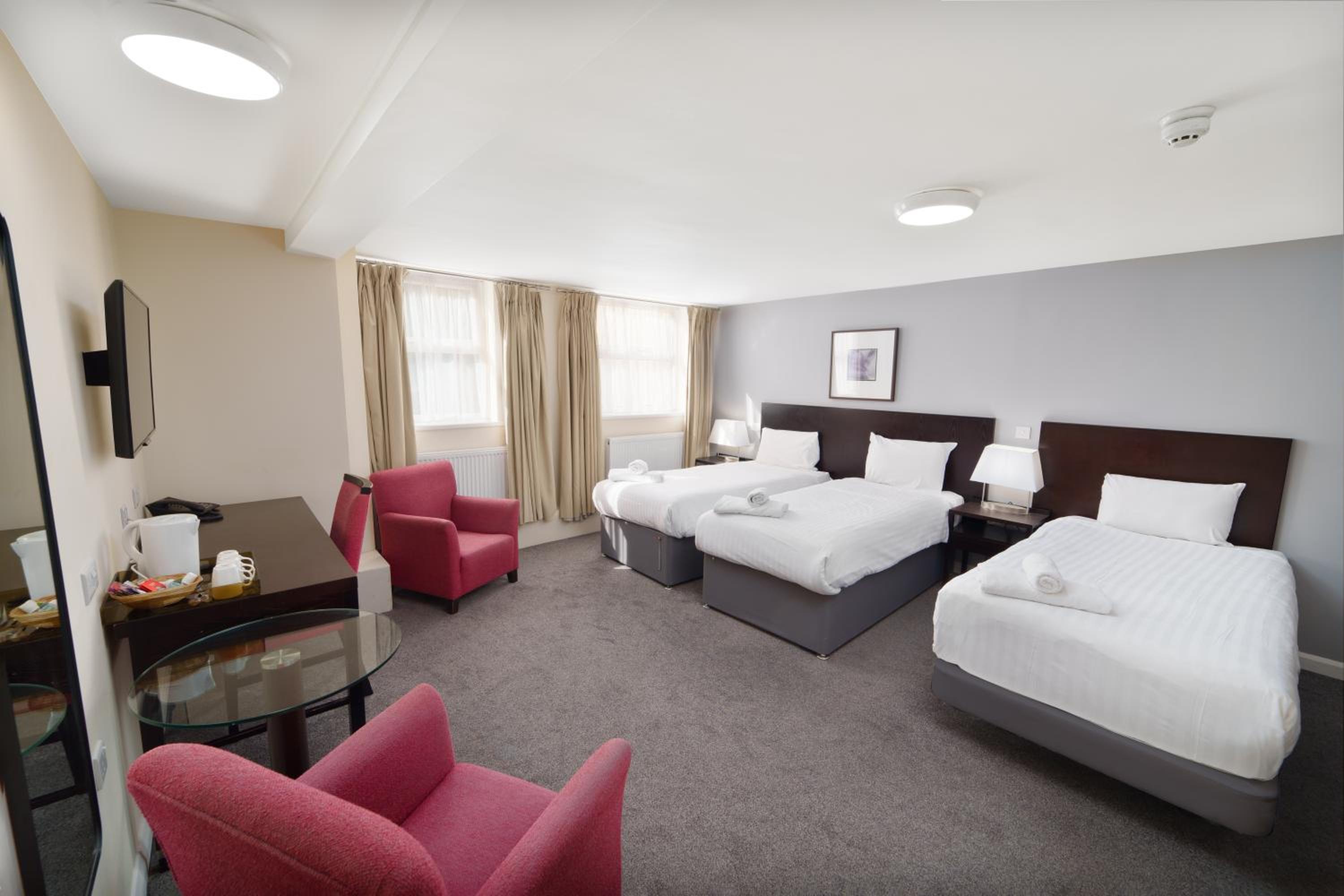 Semi Room, Standard, Triple, Single Bed, 2 Semi Double Beds