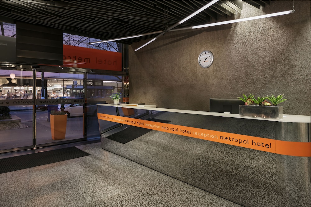 Lobby at Design Metropol Hotel Prague, PRAGUE