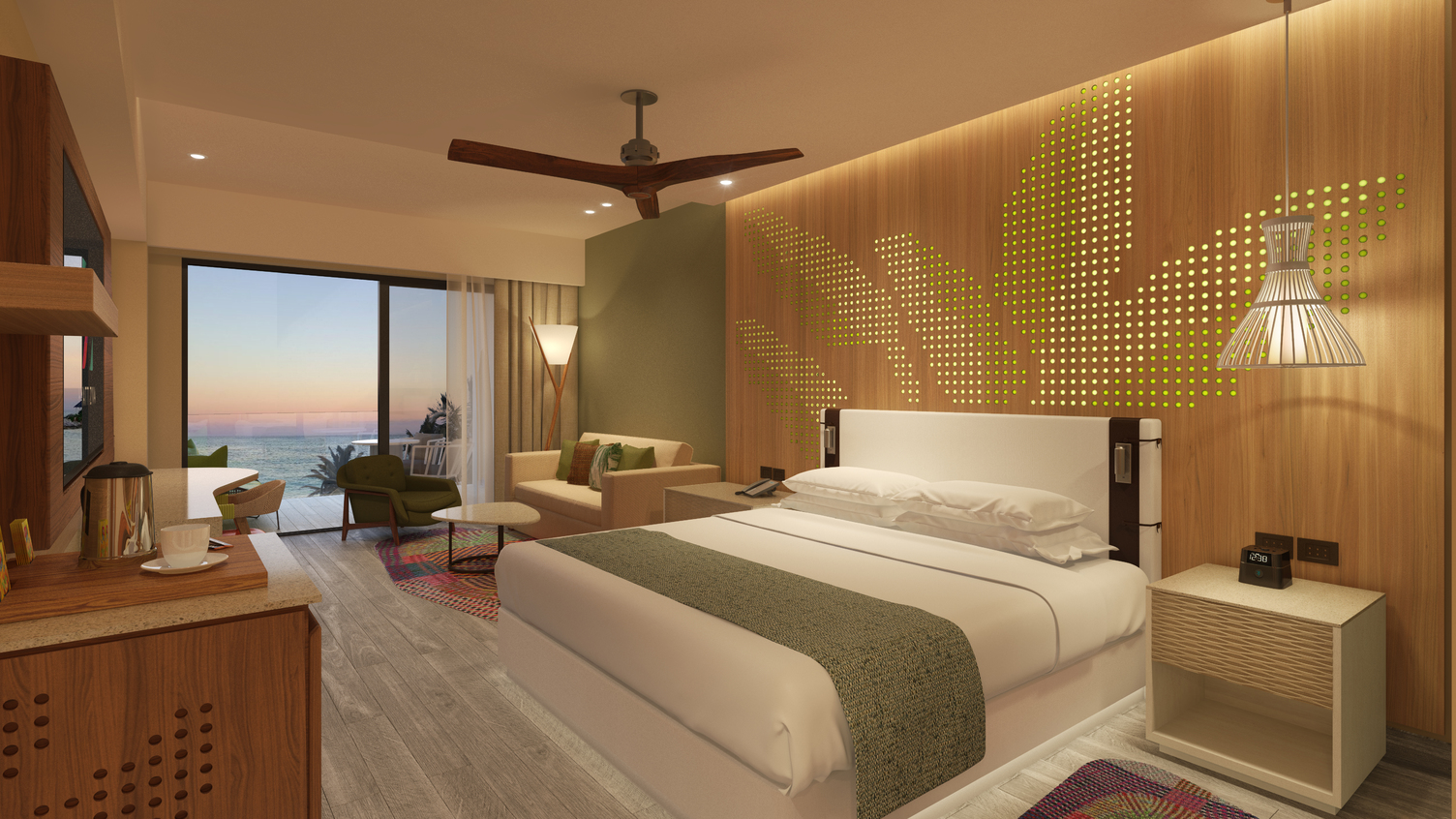 JUNIOR SUITE, KING BED, OCEAN VIEW