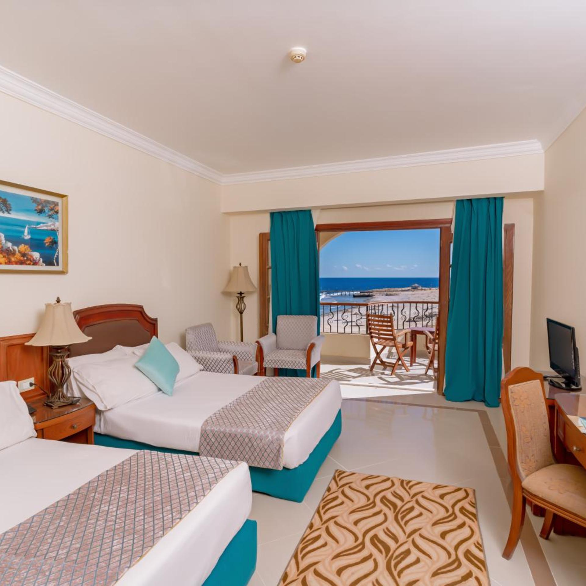 غرفة ثلاثية بإطلالة على البحر، Coral Hills Resort Marsa Alam 9/10