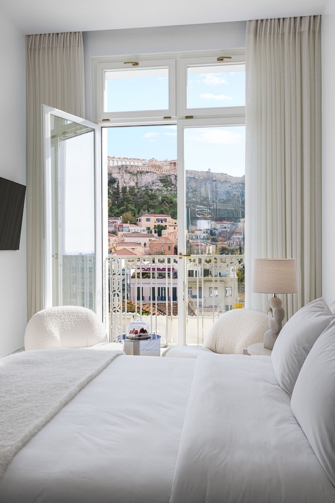 Apartment, King and Queen Bed, Acropolis View