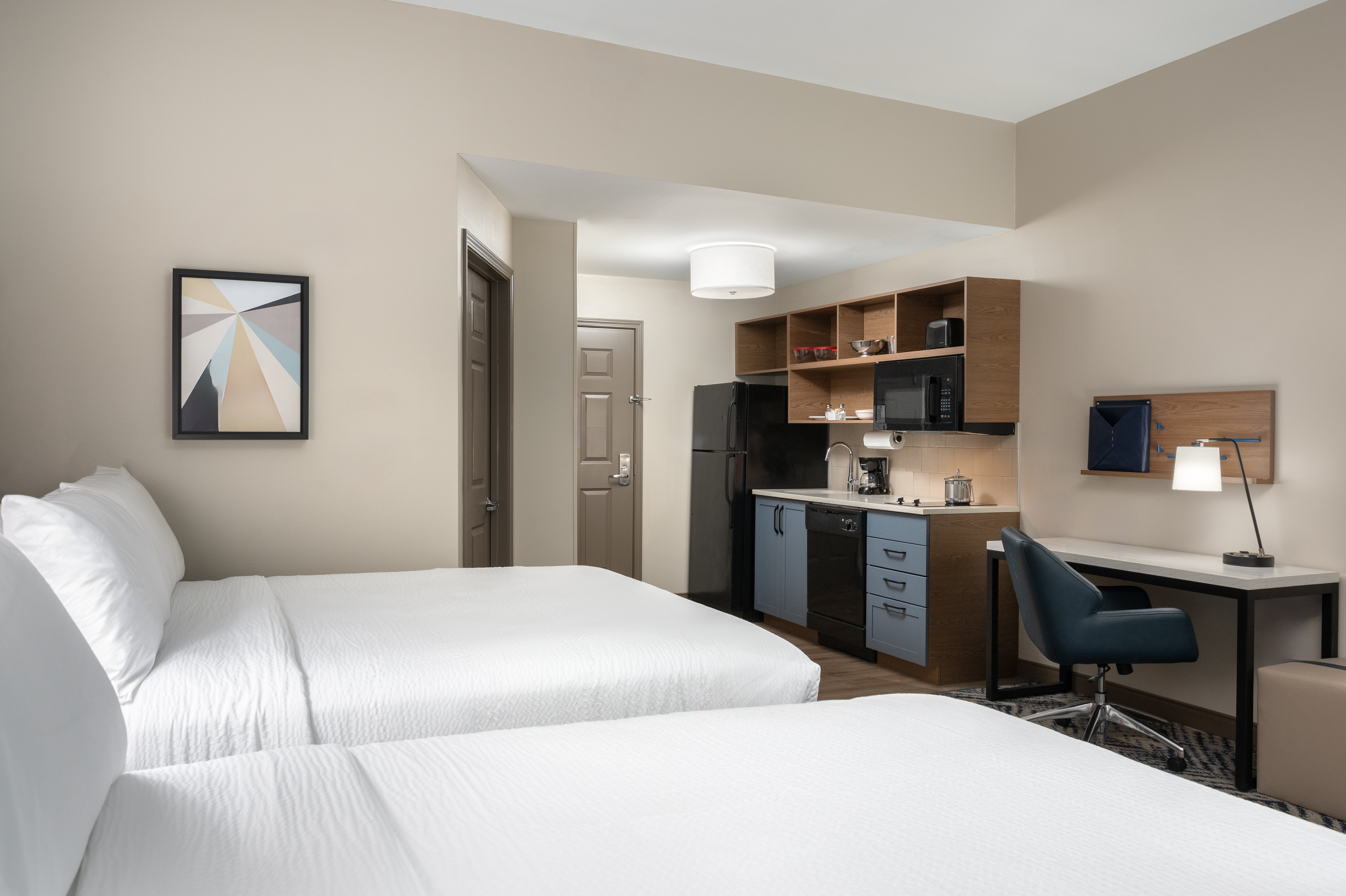 جناح استوديو بسريرين كوين، CANDLEWOOD SUITES MOORESVILLE 2/5