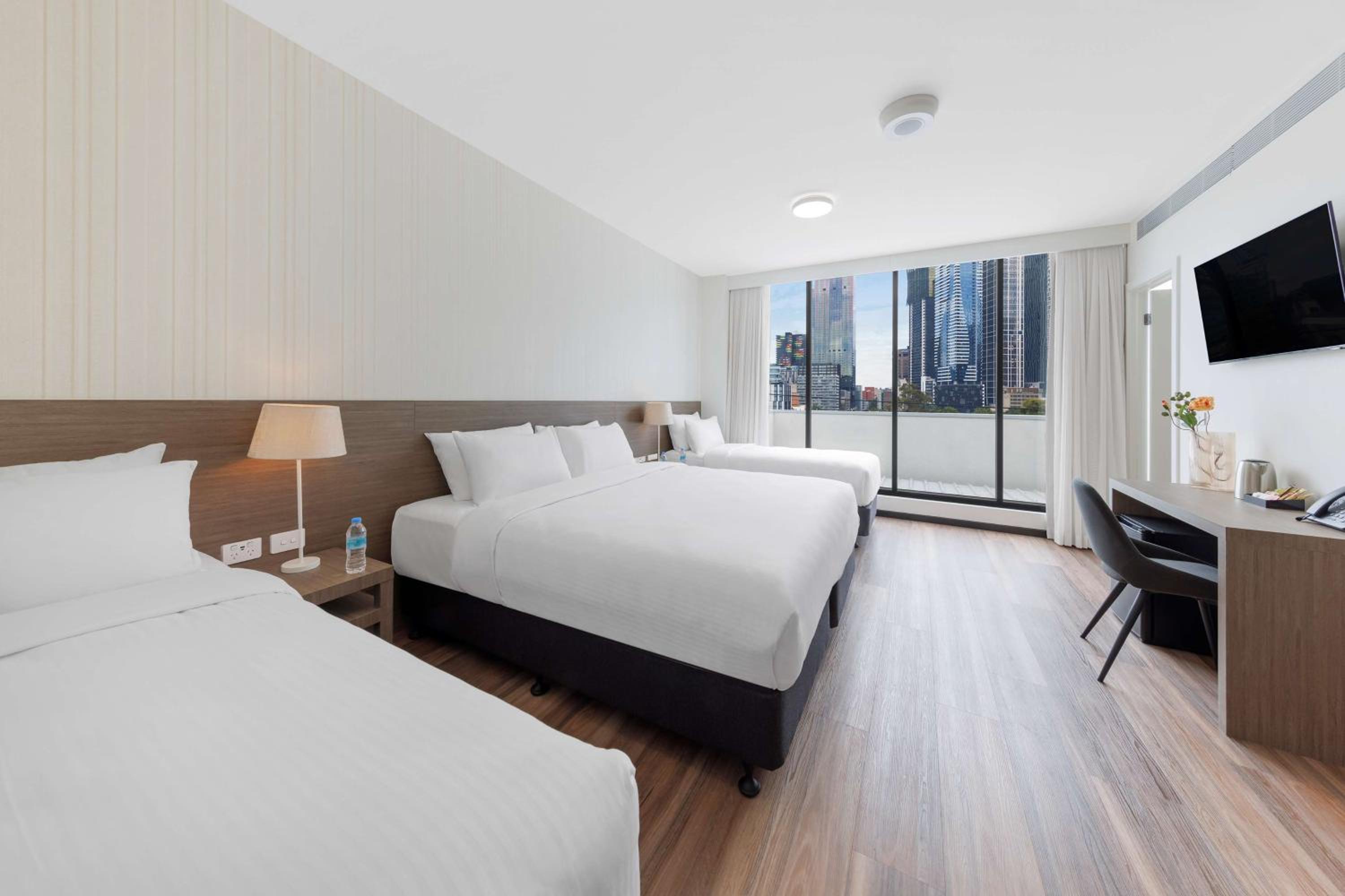 Executive, Twin Beds, King Bed, City View
