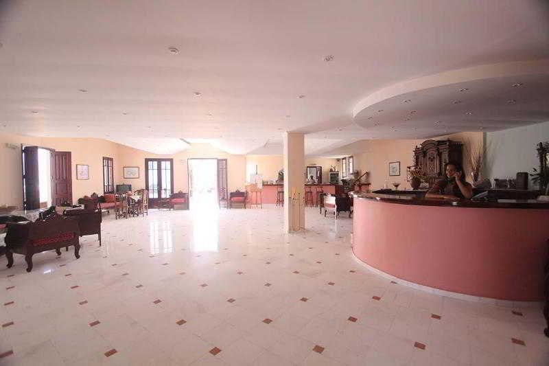 Lobby at New Haroula Hotel, SANTORINI