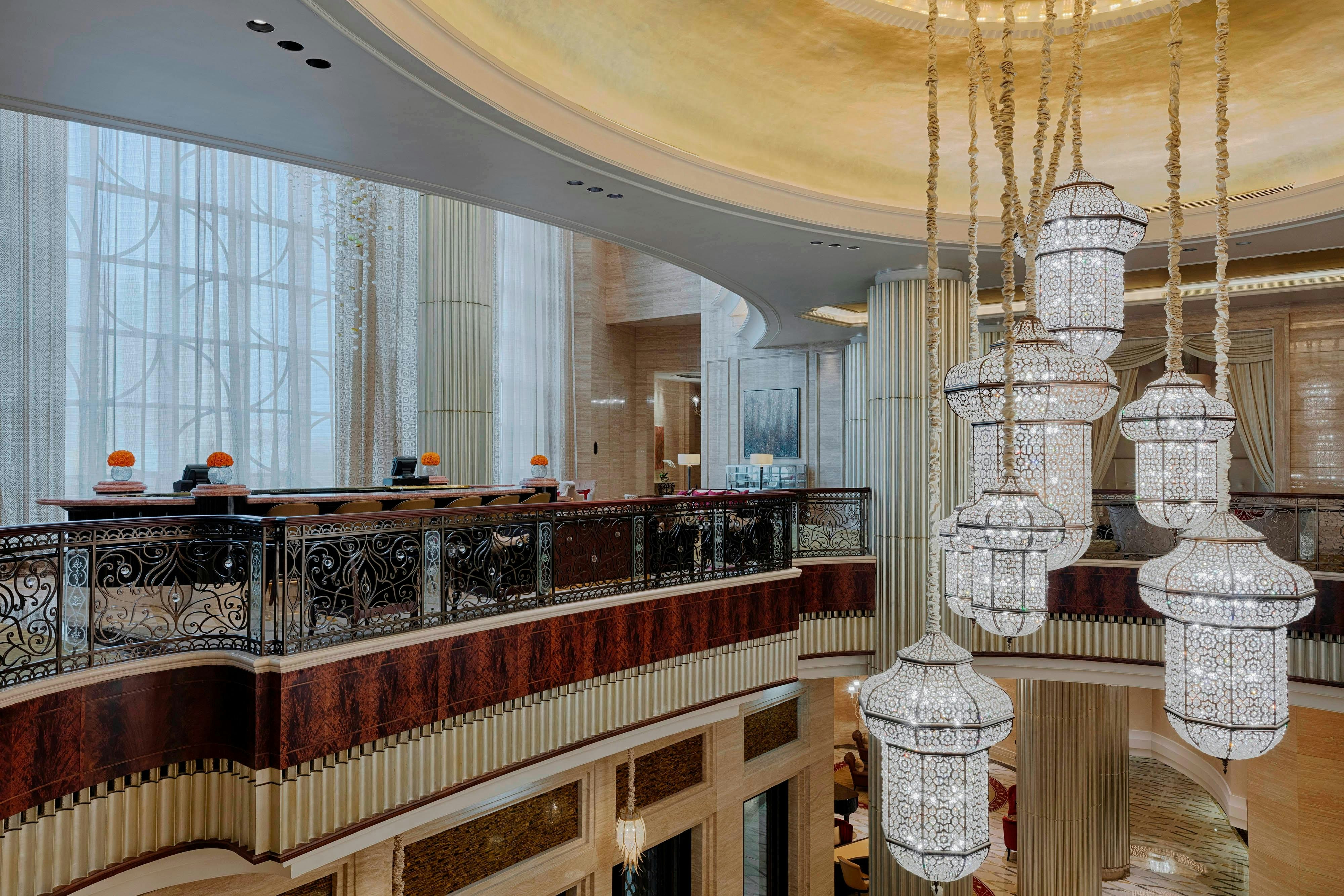 Lobby at The St Regis Abu Dhabi, ABU DHABI