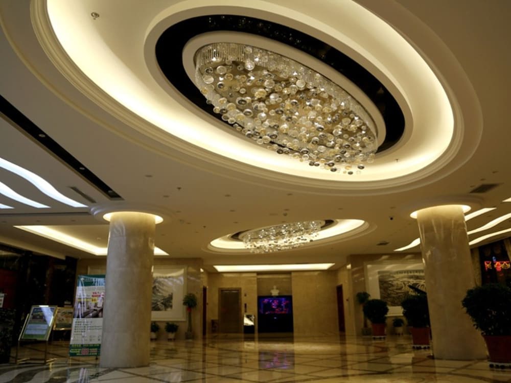 Lobby at Greentree Inn Xizhou Fanshi County Bus Station Hotel, XINZHOU