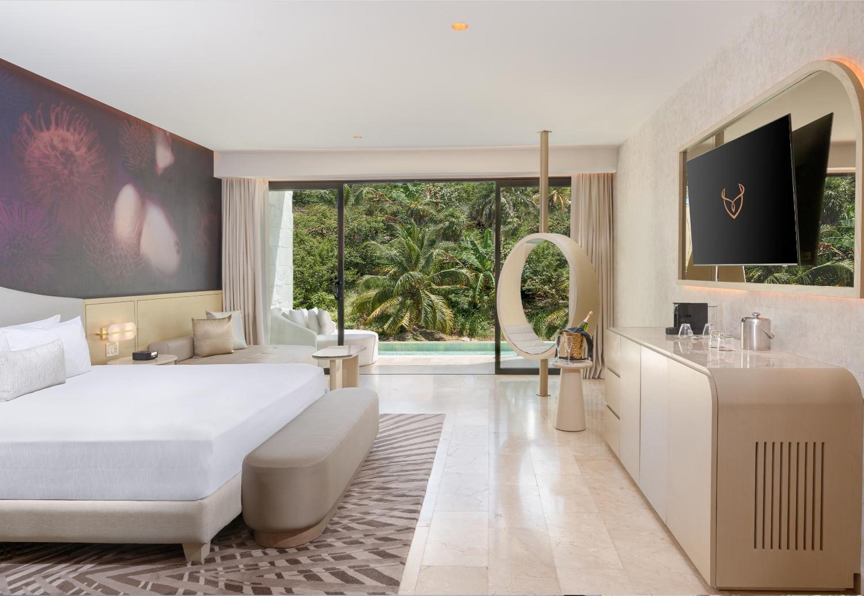 Swim Up, Suite, Tropical View