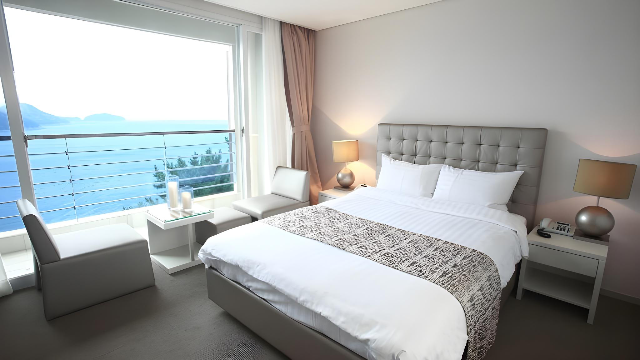 Deluxe, Double Bed, Ocean View, Hot Spring Bath