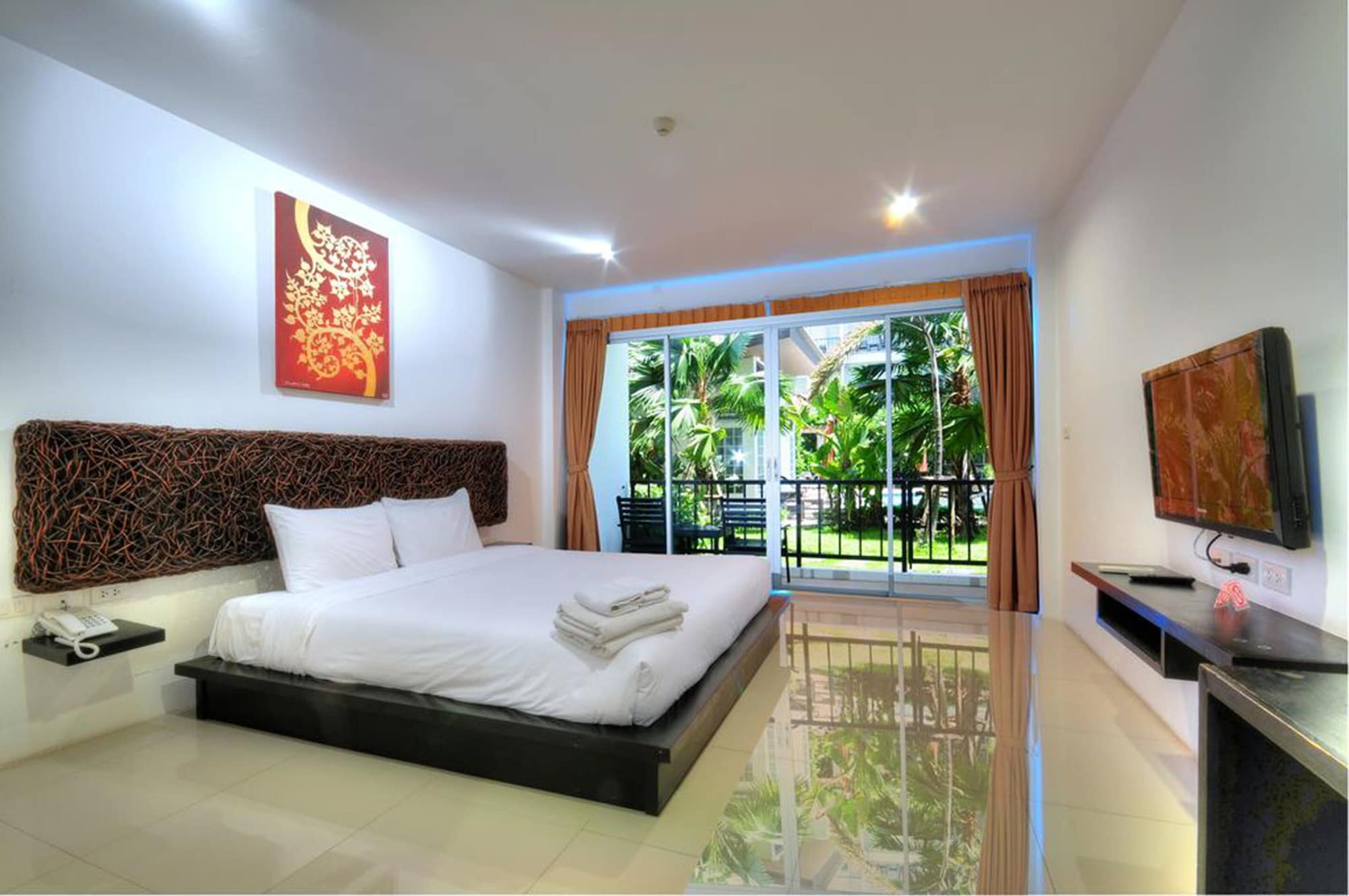 غرفة ديلوكس بإطلالة على المسبح، Bs Residence Suvarnabhumi 5/10