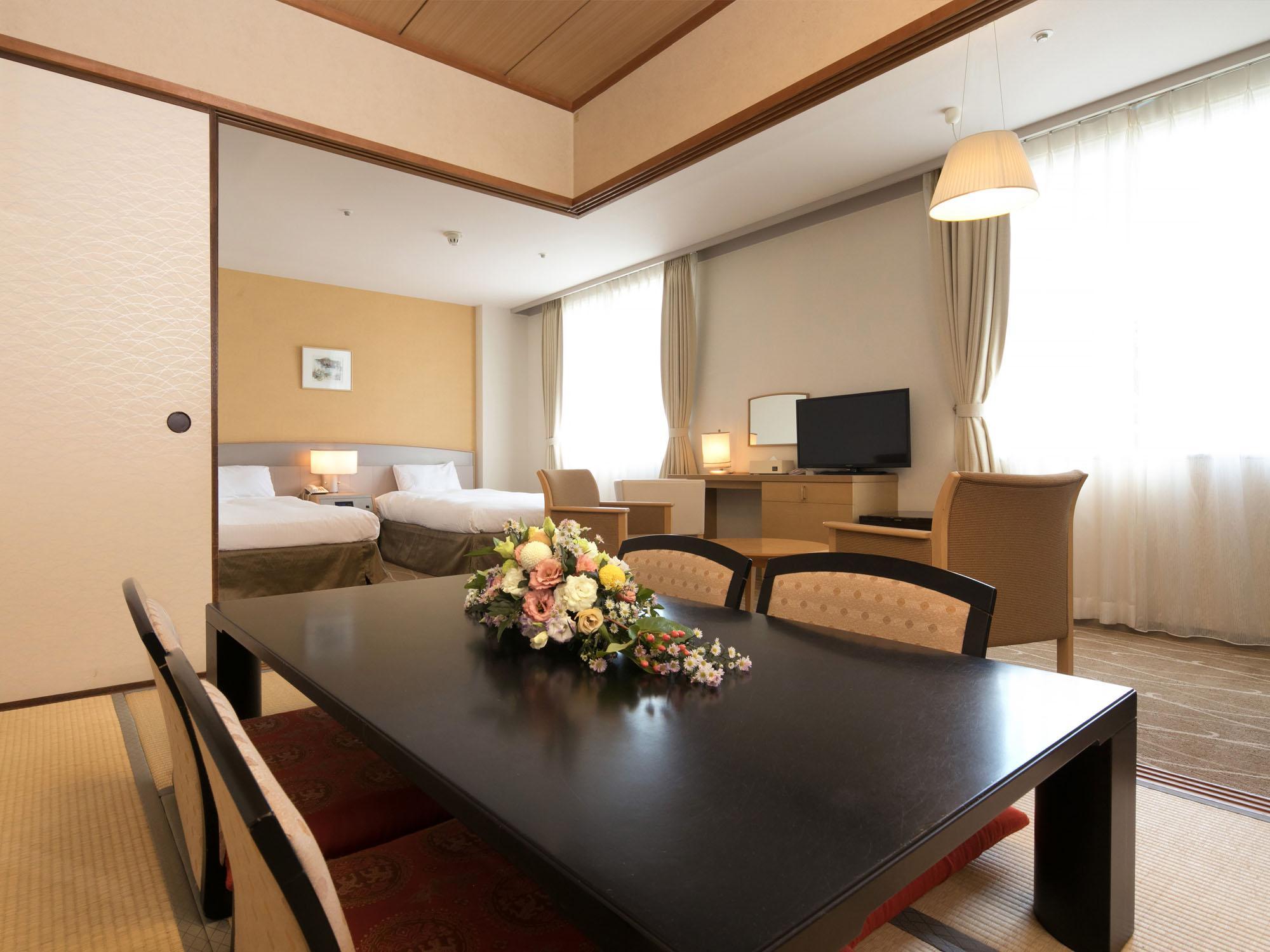 غرفة يابانية غربية، Hotel Awina Osaka 2/2