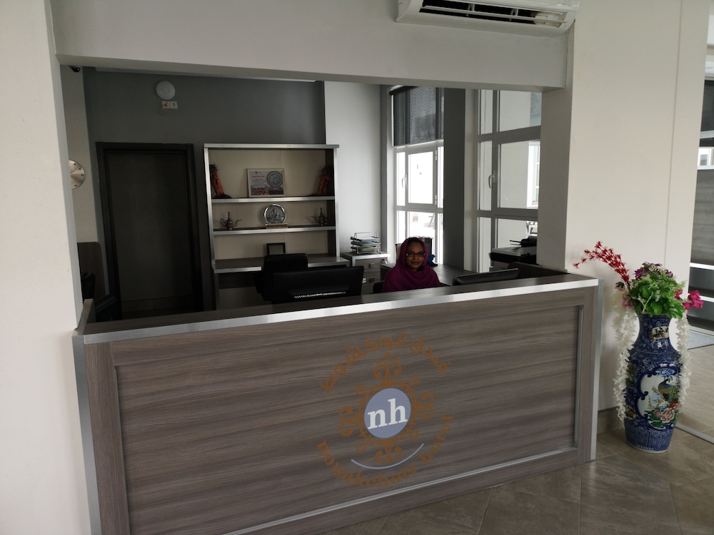 Lobby at Nouakchott Hotel, NOUAKCHOTT