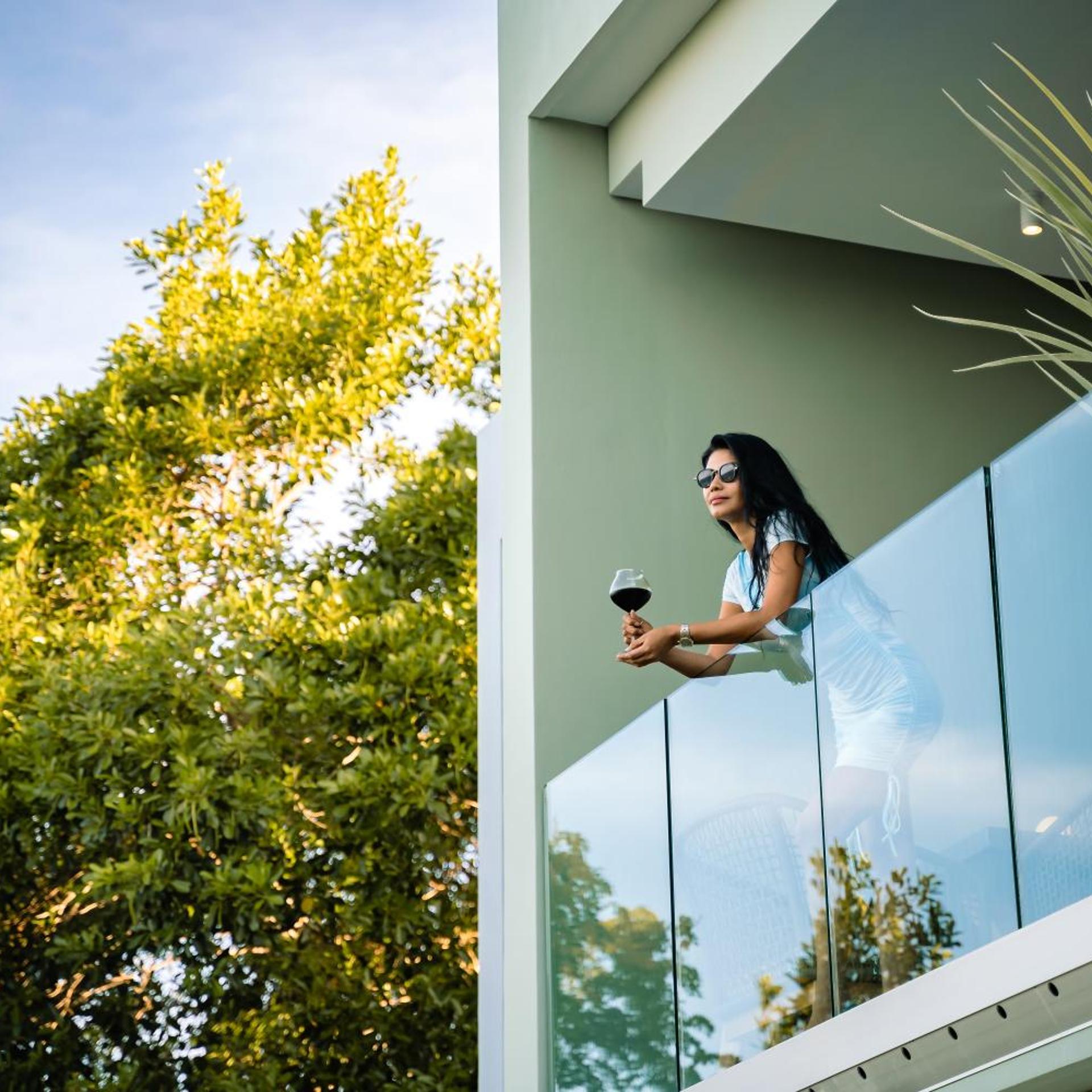 Lobby at AQUA Boutique Hotel, MAHE