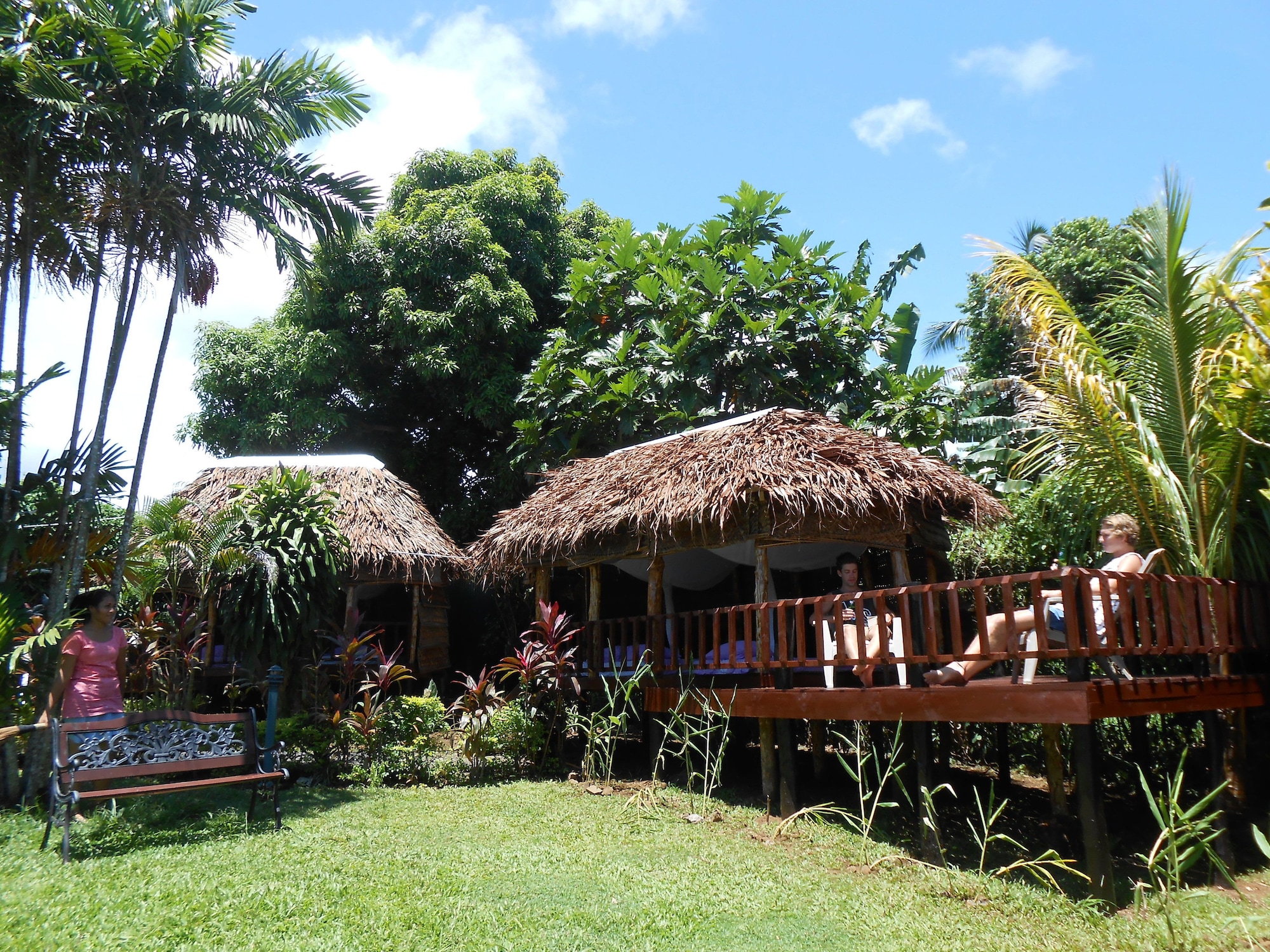 غرفة تقليدية بسرير كوين وسرير فردي، The Samoan Outrigger Hotel 8/10